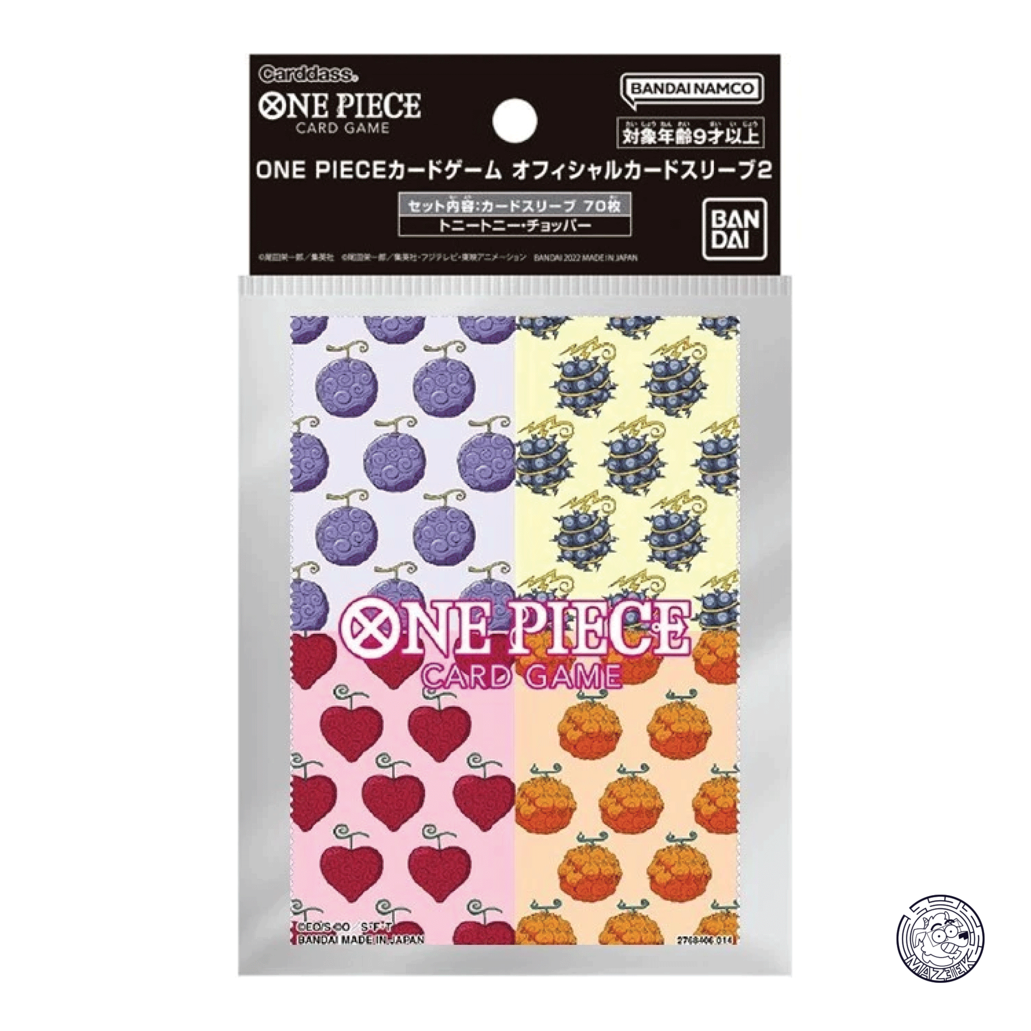 One Piece Card Game: Official Sleeves Display – TCG+ Frutto del Diavolo