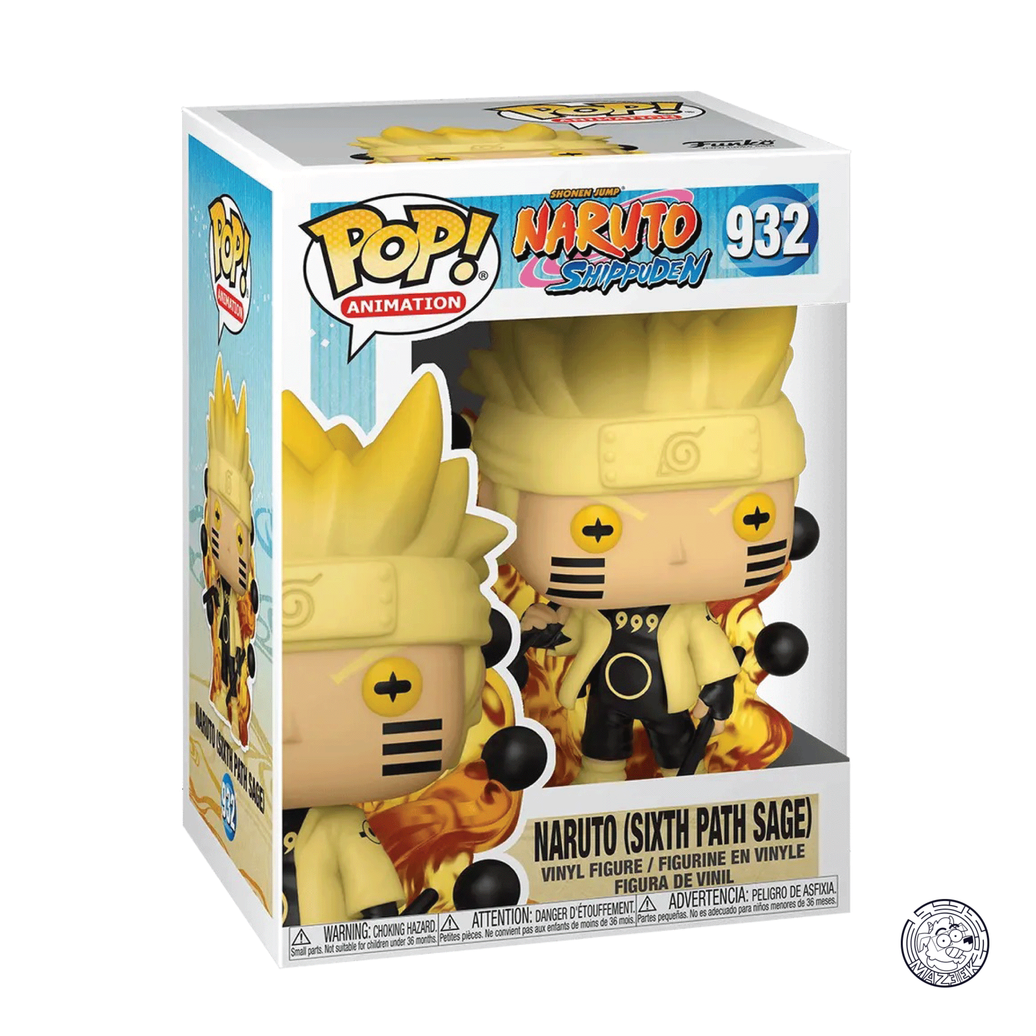 Funko POP! Naruto Shippuden: Naruto (Sixth Path Sage) 932