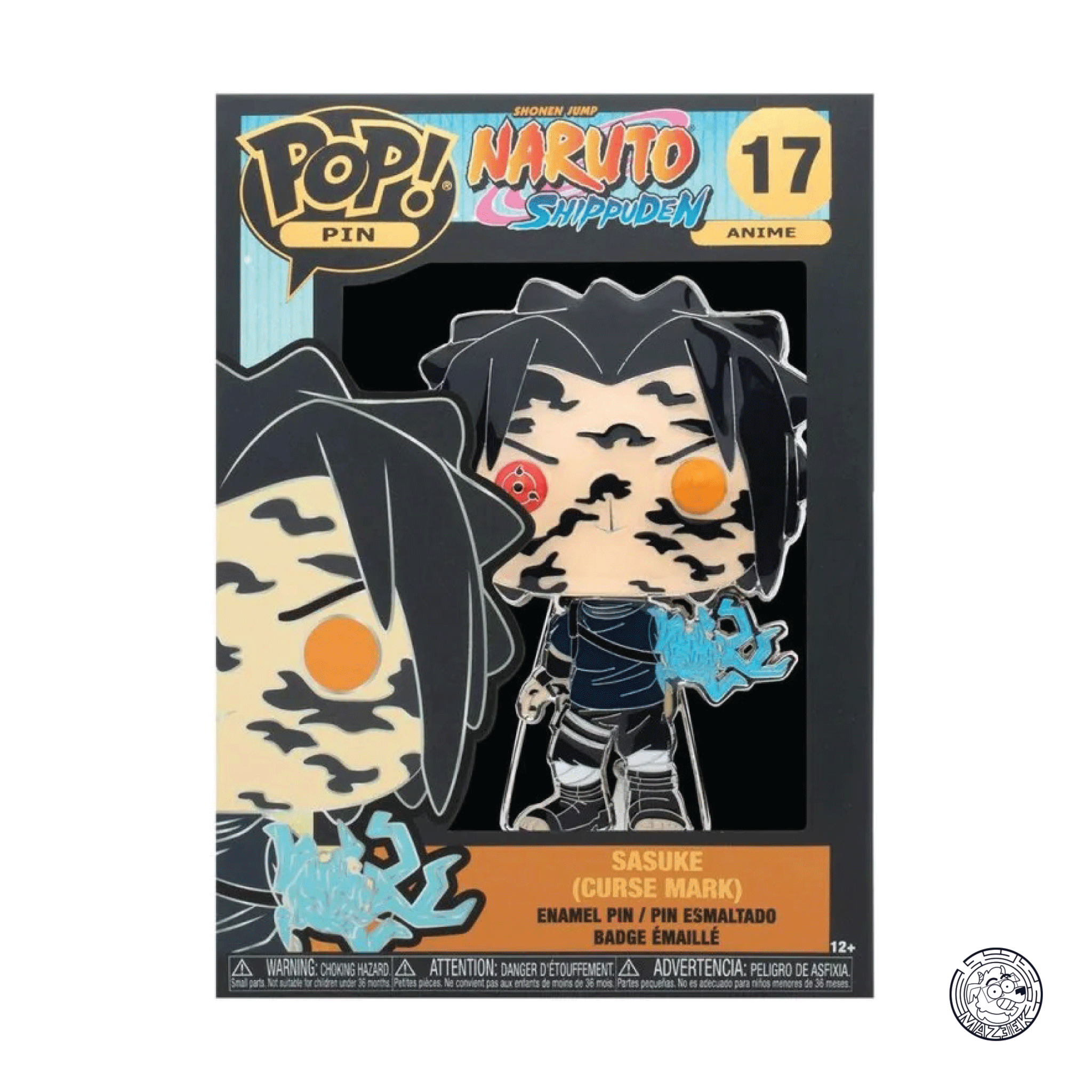 Funko POP Pin! Naruto Shippuden: Sasuke (Curse Mark) 17