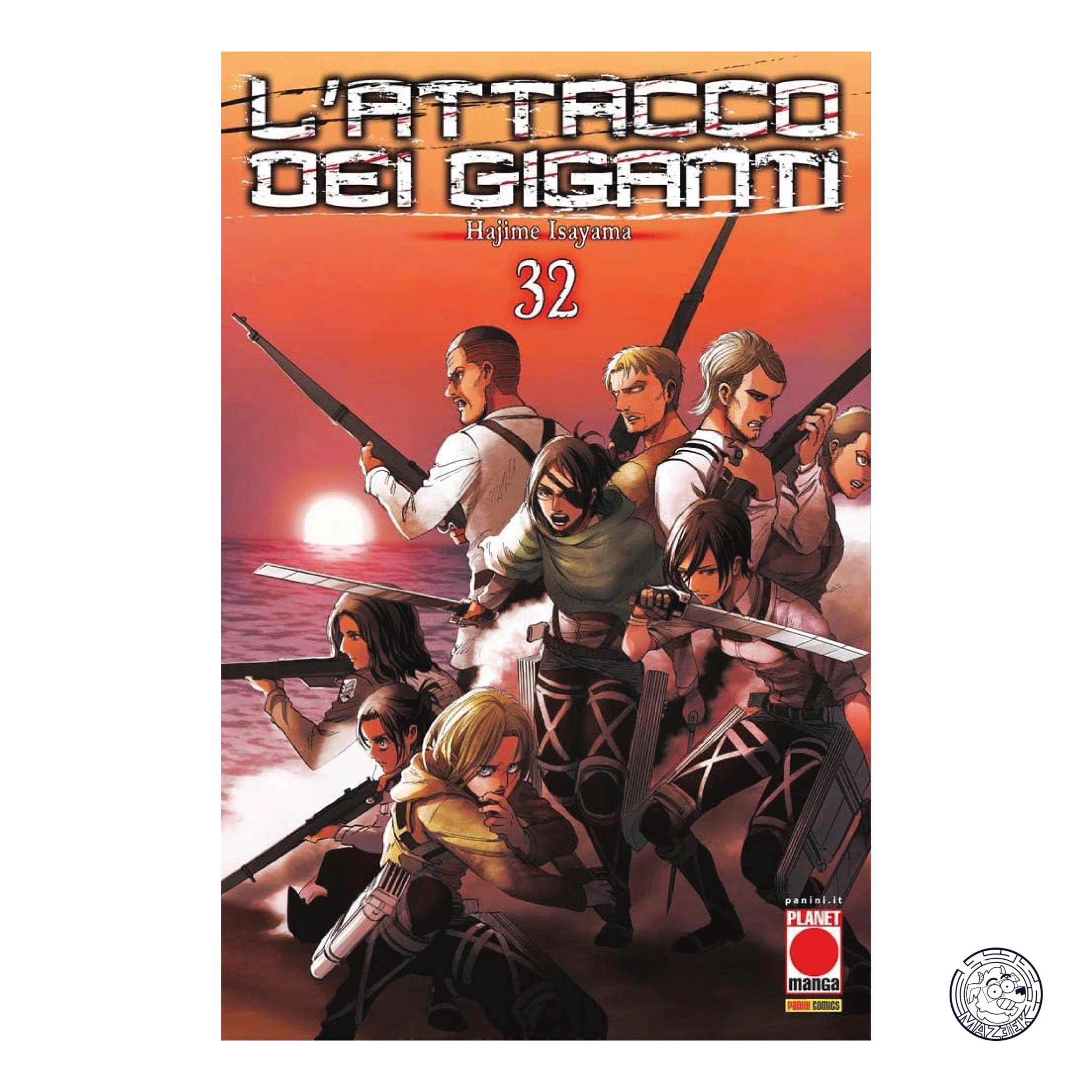 L' attacco Dei Giganti 32 - Prima Ristampa