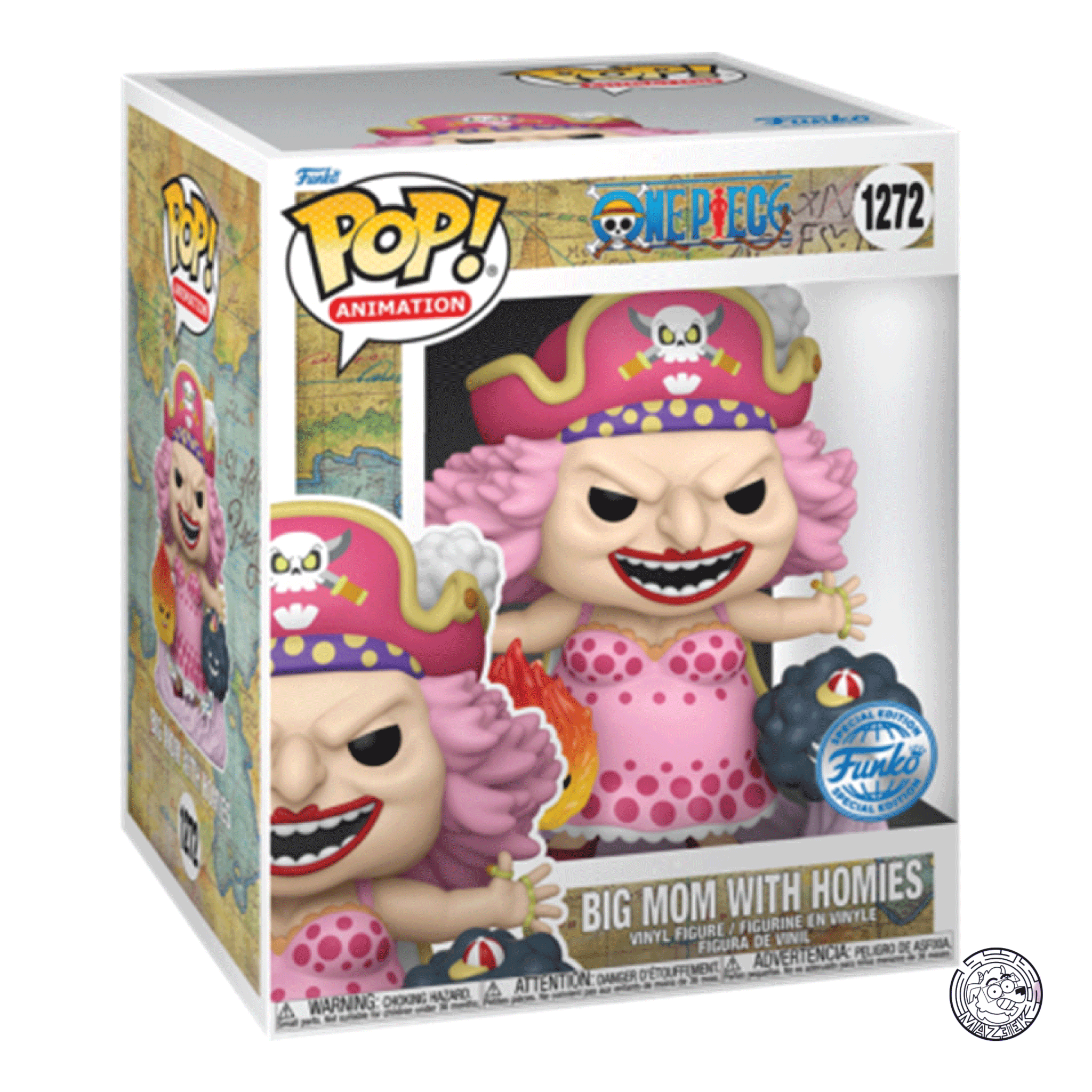 Funko POP! One Piece: Big Mom with Homies 1272