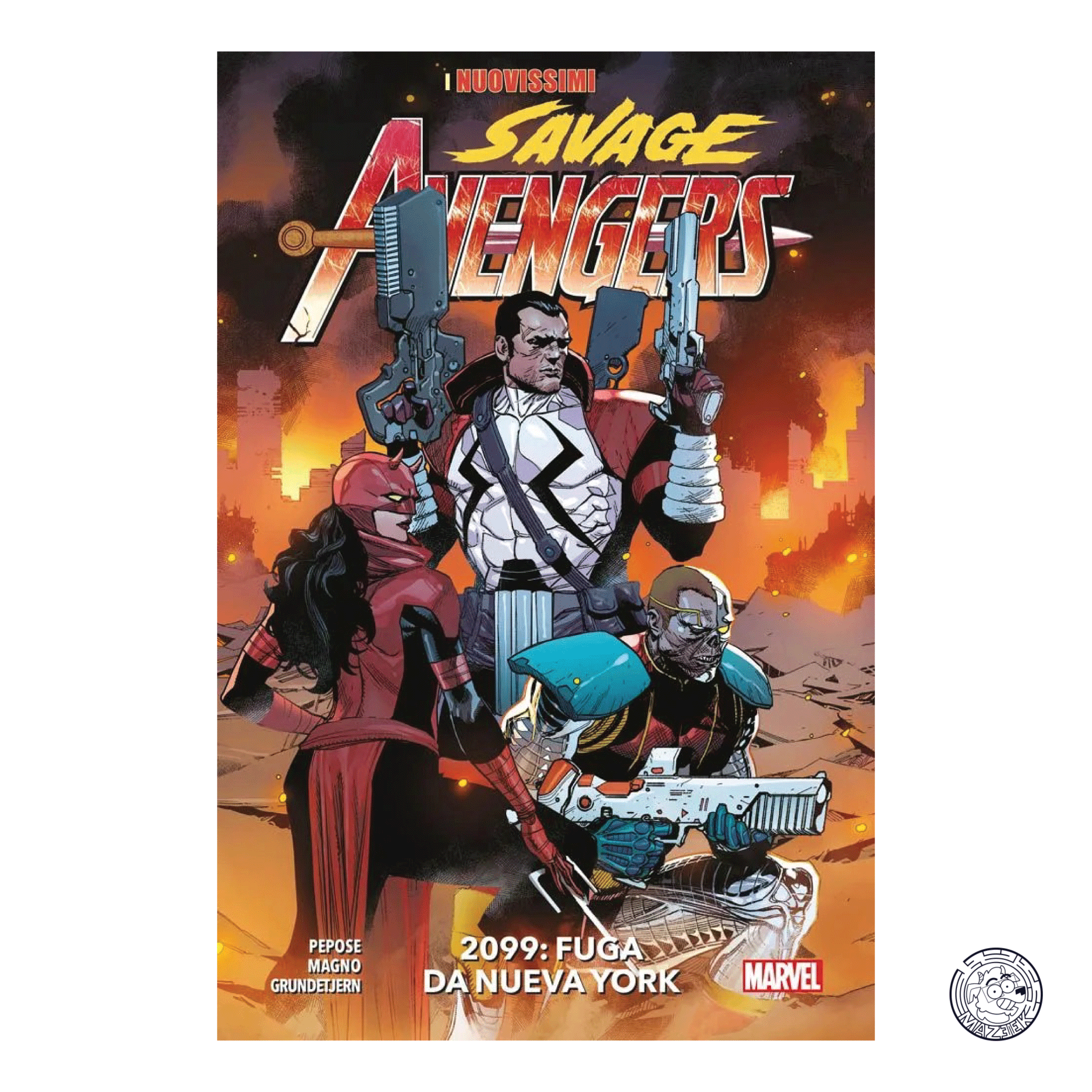 I Nuovissimi Savage Avengers 02 – 2099, Fuga da New York