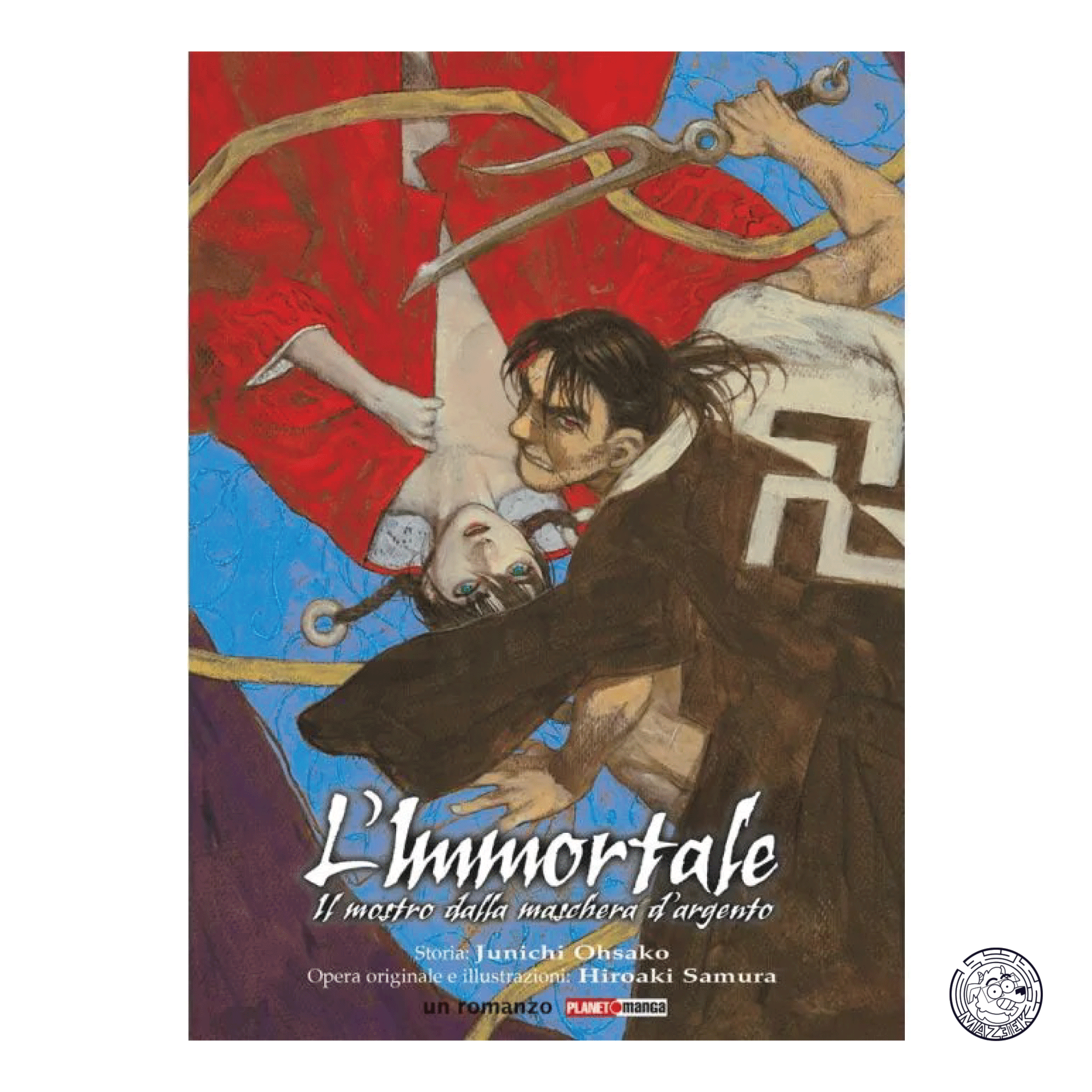 L' immortale Romanzo Il mostro dalla maschera d'argento