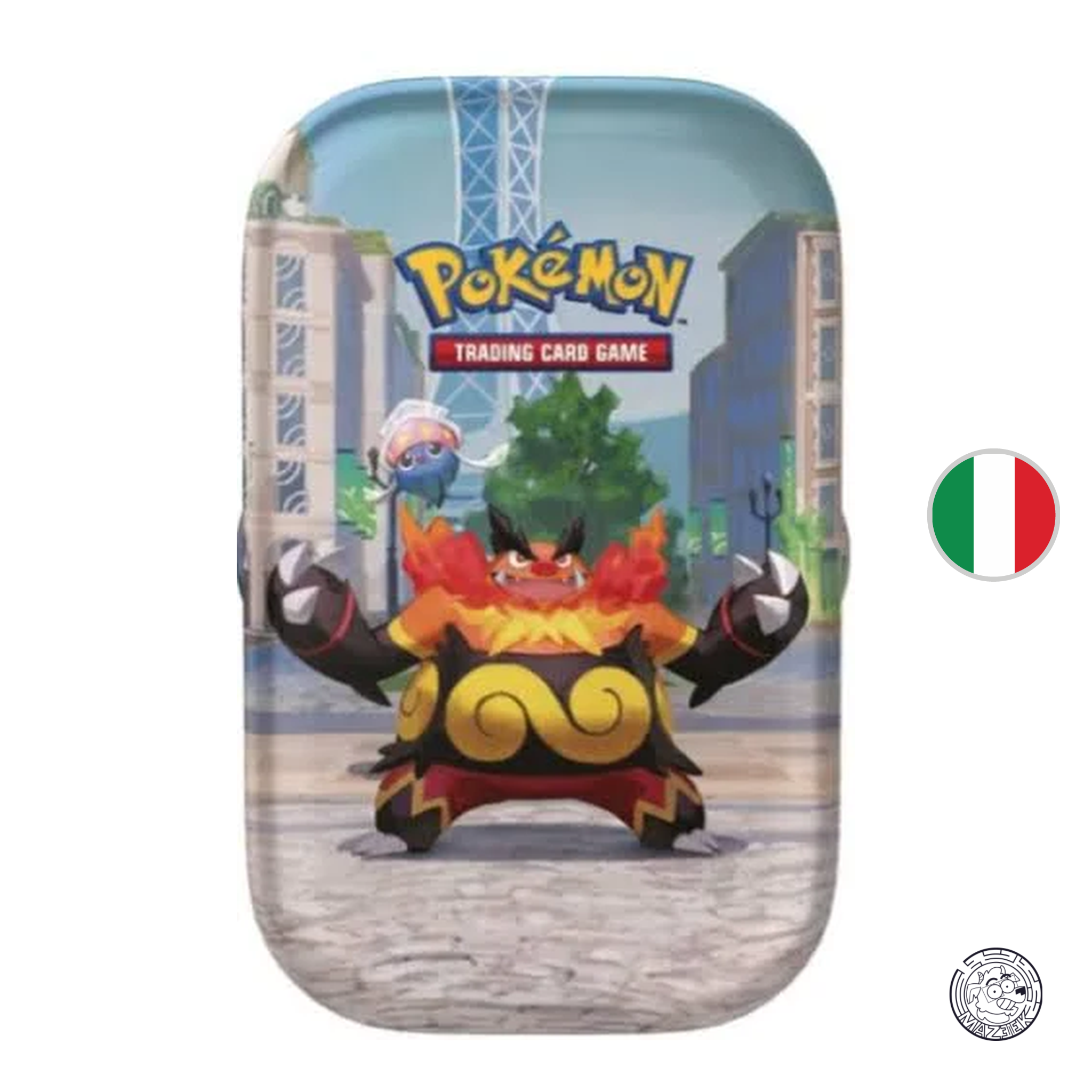 Pokemon! Mini Tin da Collezione Luminopoli: Emboar e Inkay ITA