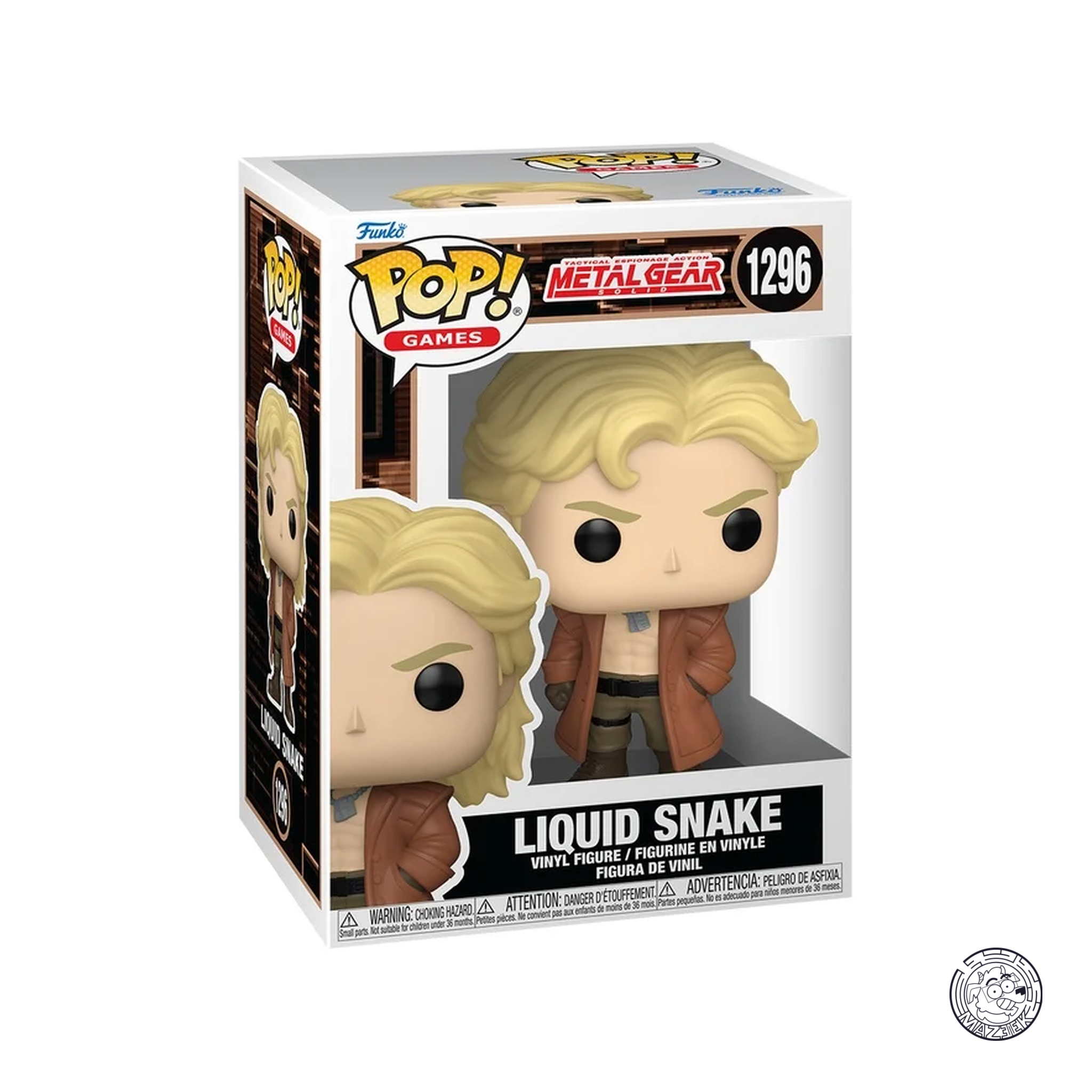 Funko POP! Metal Gear Solid: Liquid Snake 1296