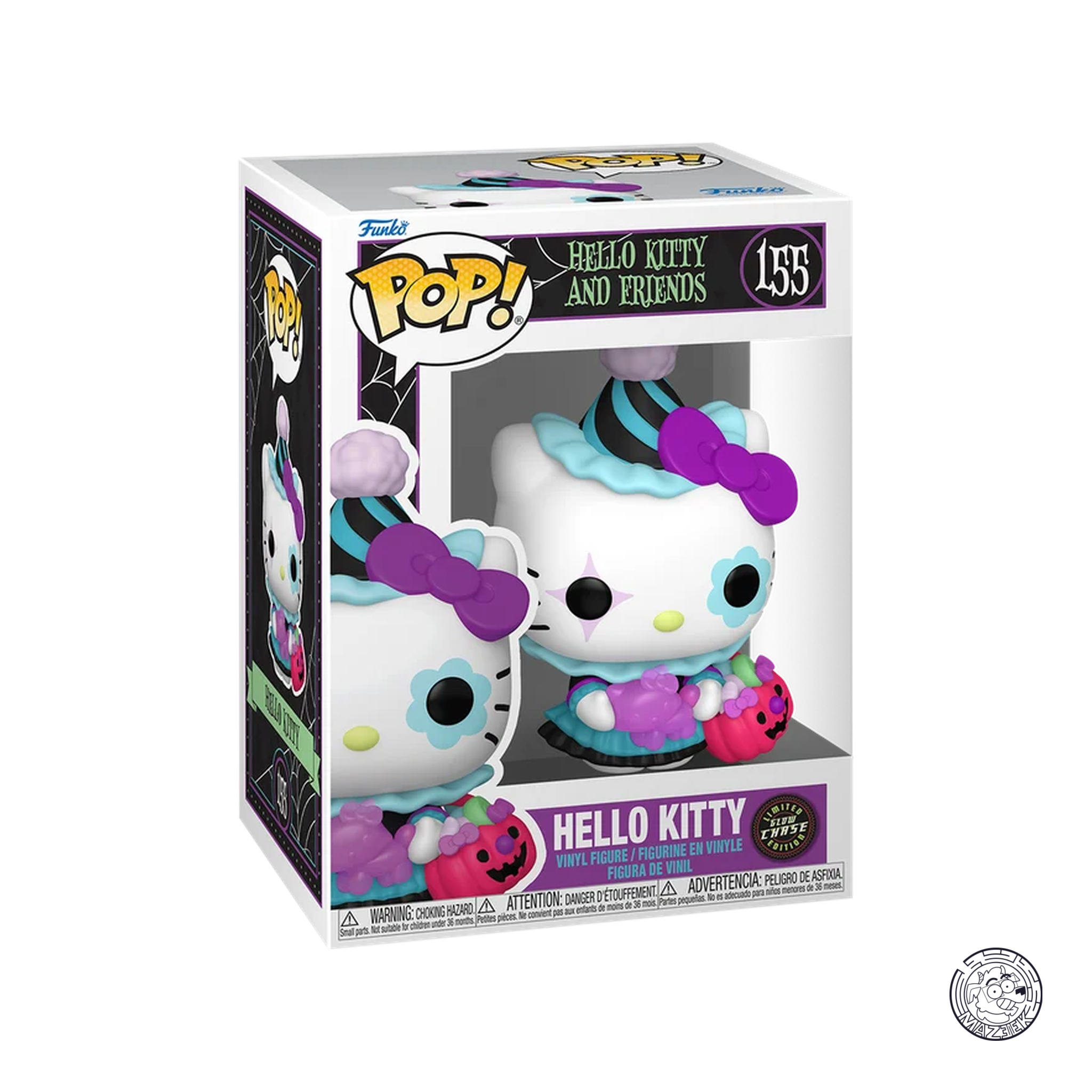 Funko POP! Hello Kitty and Friends: Hello Kitty (GITD) (Glow Chase) 155