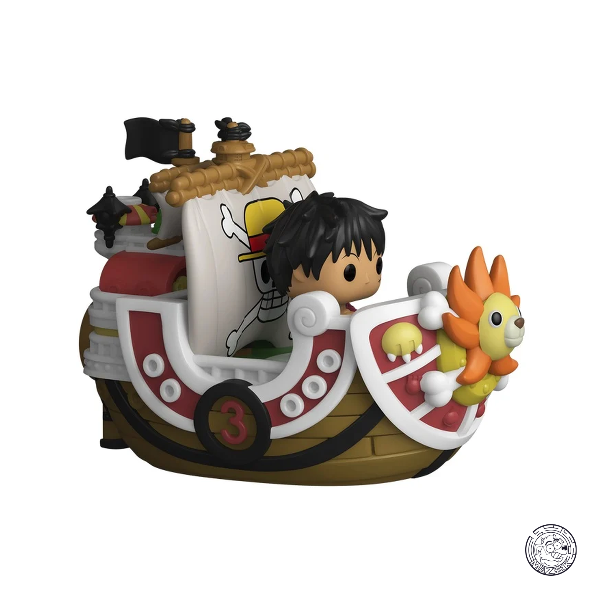 Bitty Pop Rides - One Piece: Monkey D.Luffy and Thousand Sunny