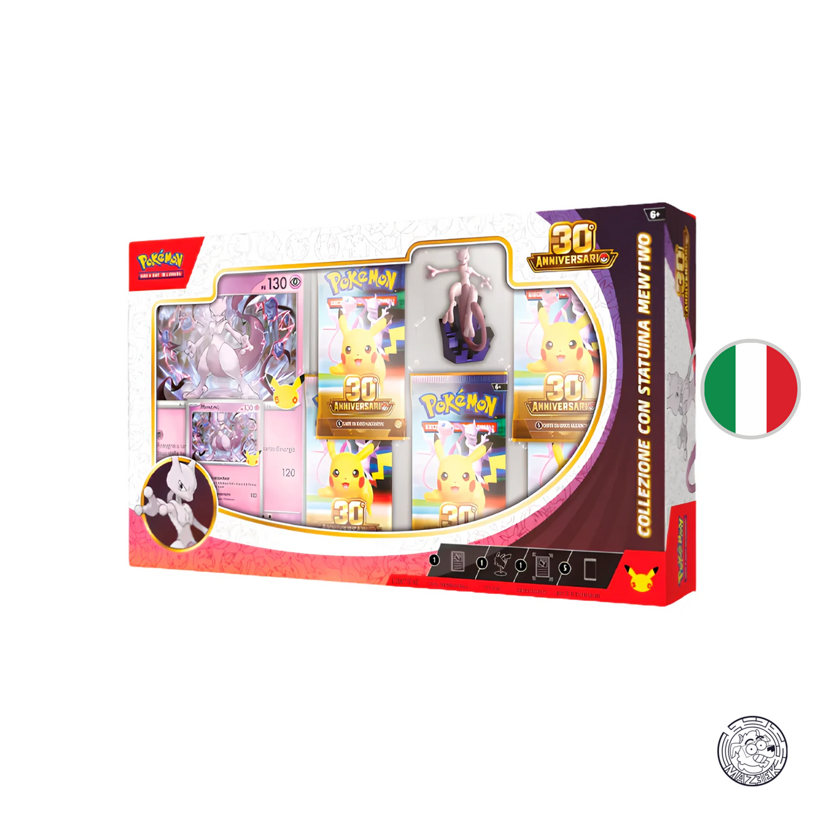 Pokemon! 30° Anniversario - Collezione con Statuina Mewtwo ITA
