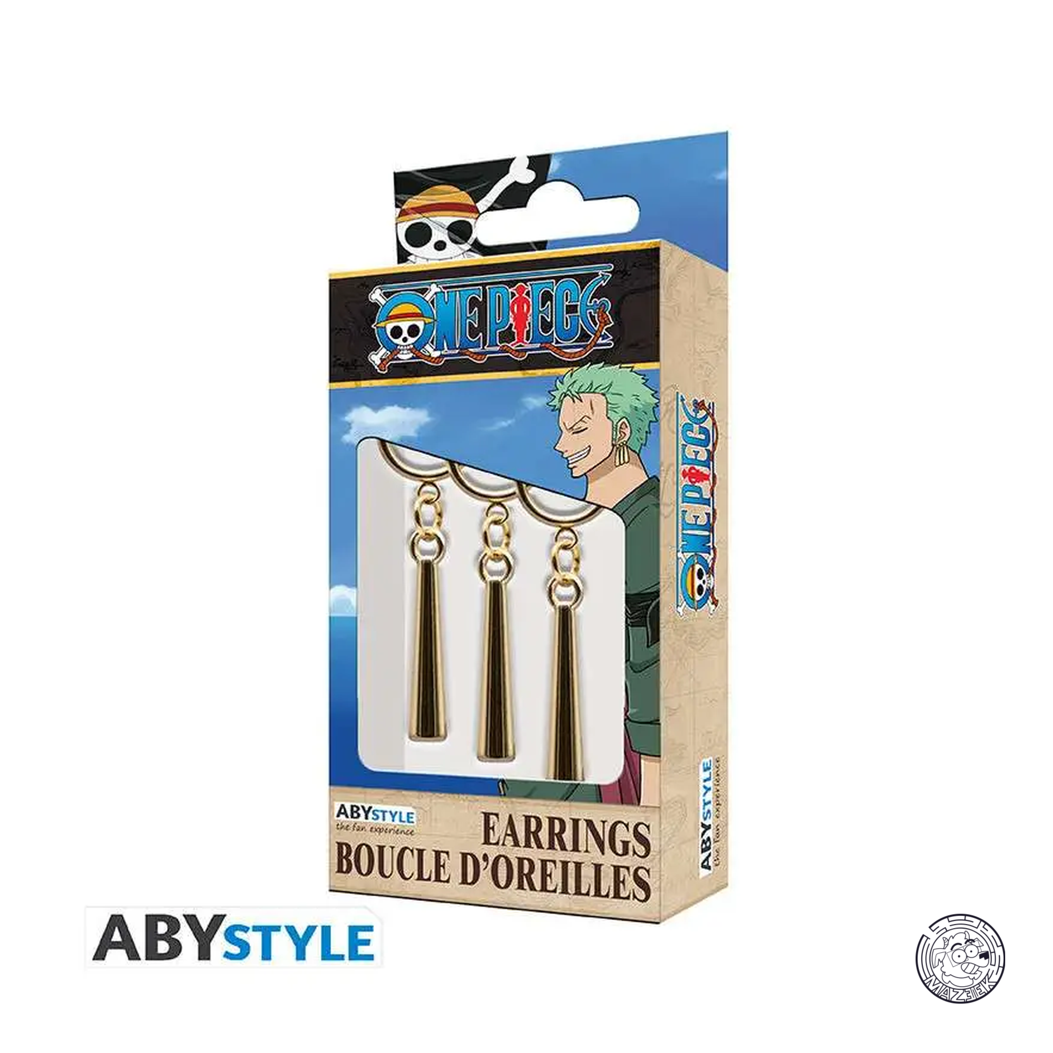 Orecchini - One Piece: Zoro 3 Earrings - Replica