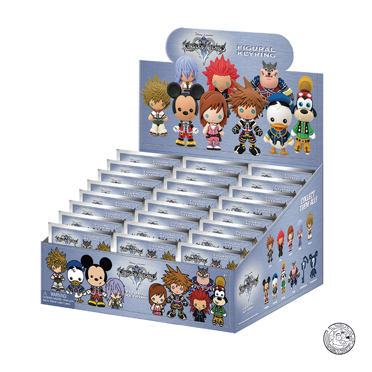 3D Foam Bag Clip - Kingdom Hearts - Series 1 (1 pz. random)