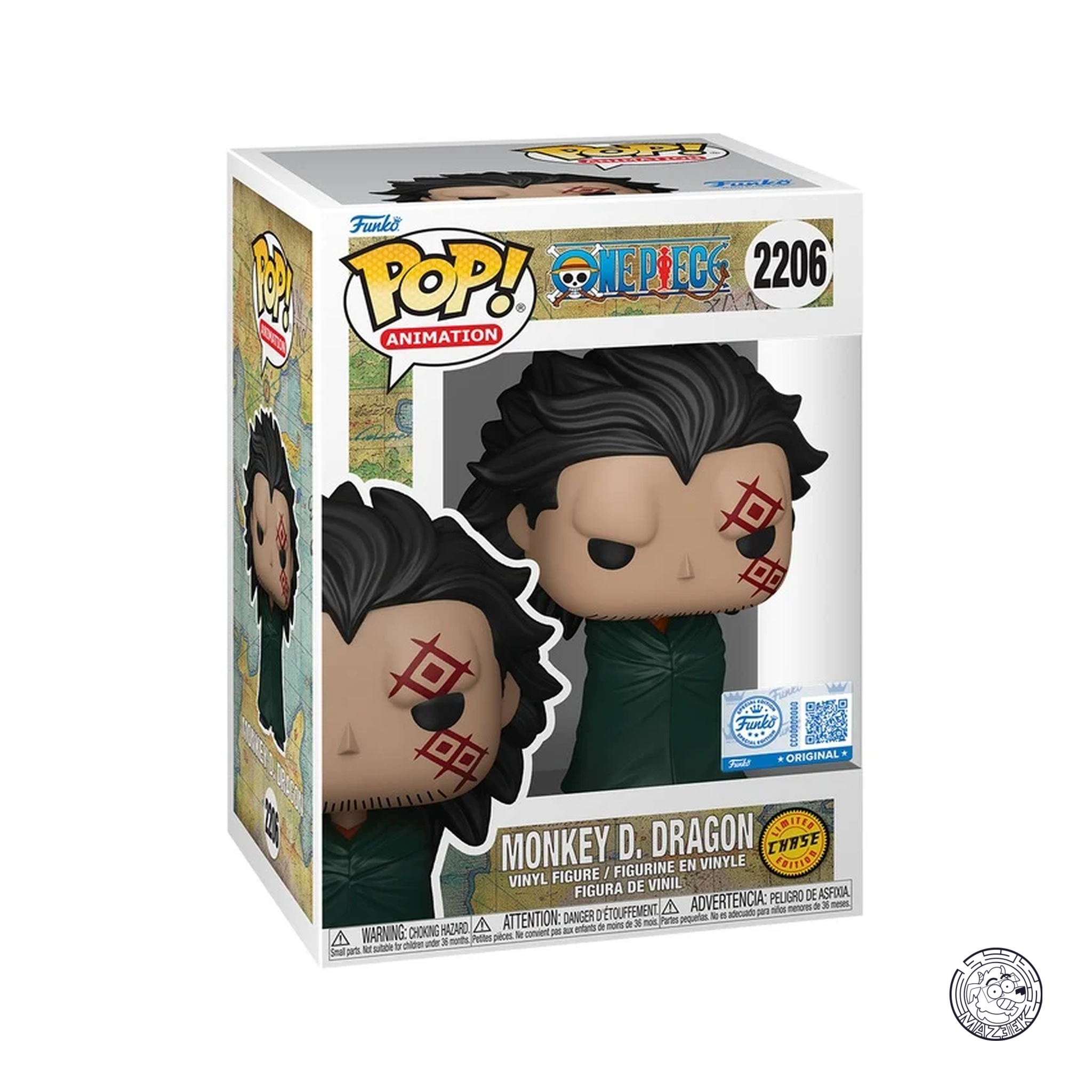 Funko POP! One Piece: Monkey D. Dragon (Chase Edition) 2206