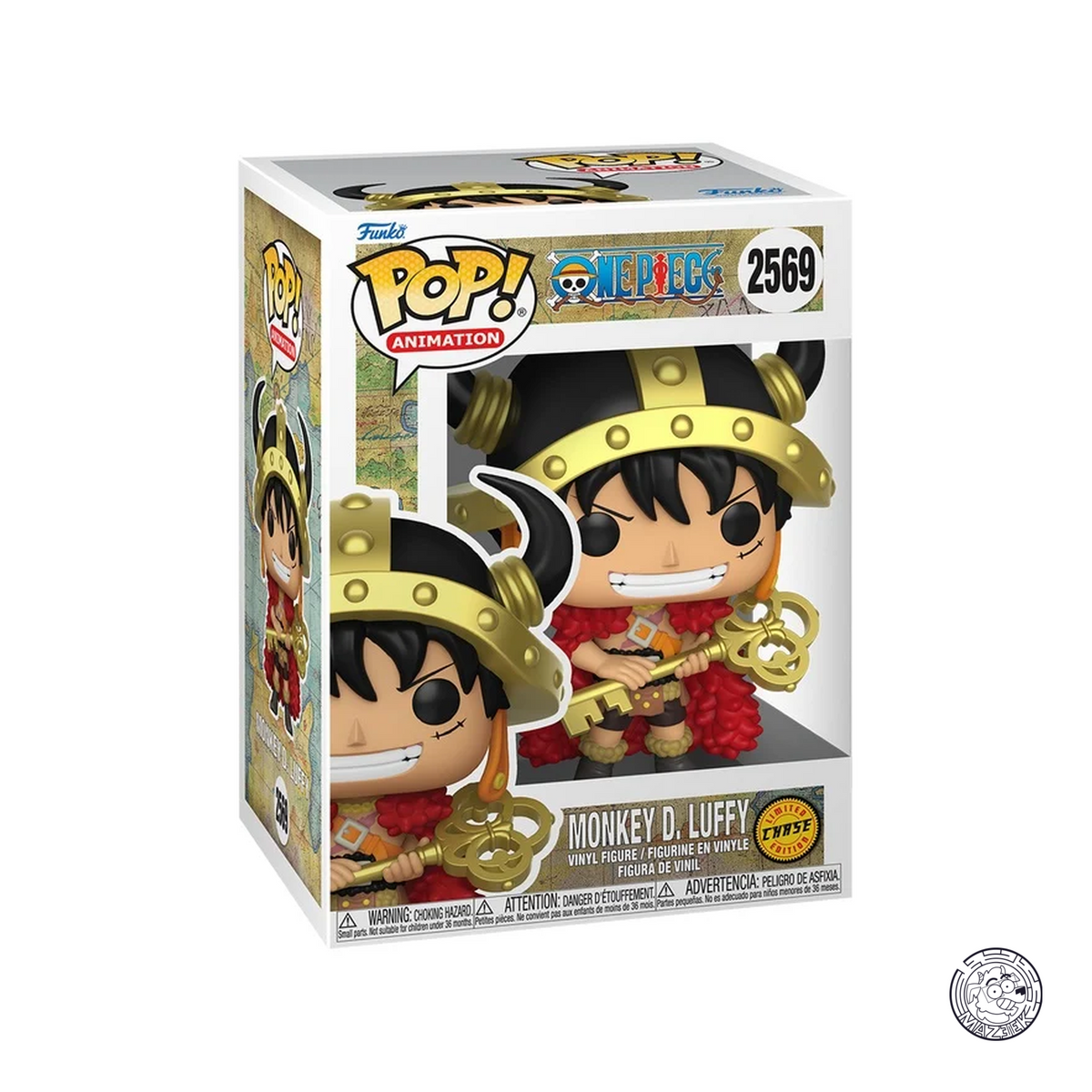 Funko POP! One Piece: Monkey D. Luffy (Chase Edition) 2569