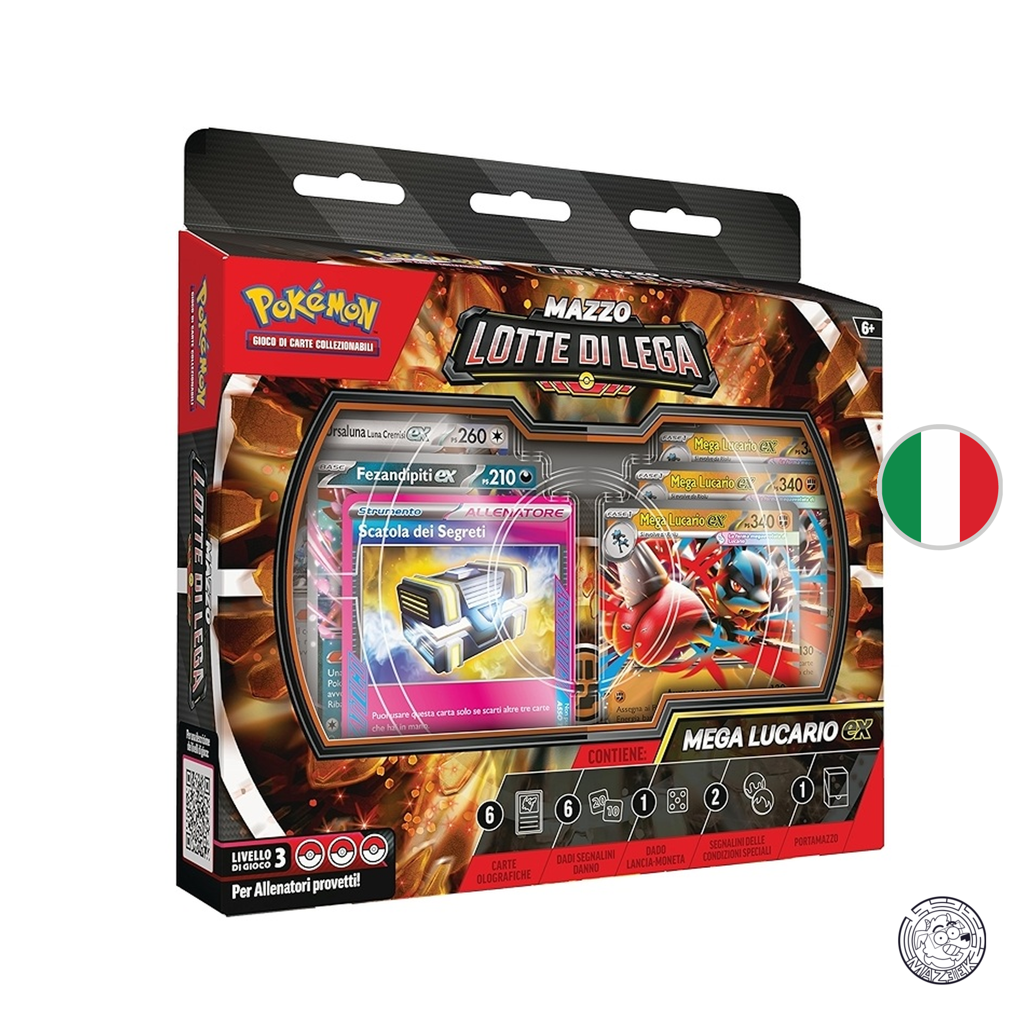 Pokemon! Mazzo Lotte di Lega: Mega Lucario EX - ITA