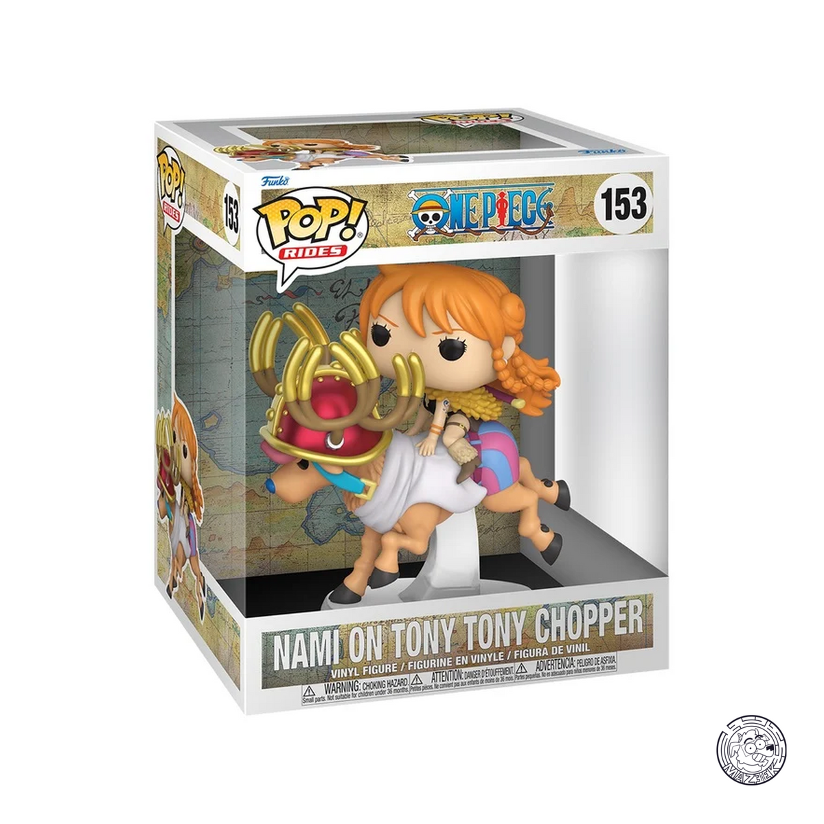 Funko POP! One Piece: Nami on Tony Tony Chopper 153