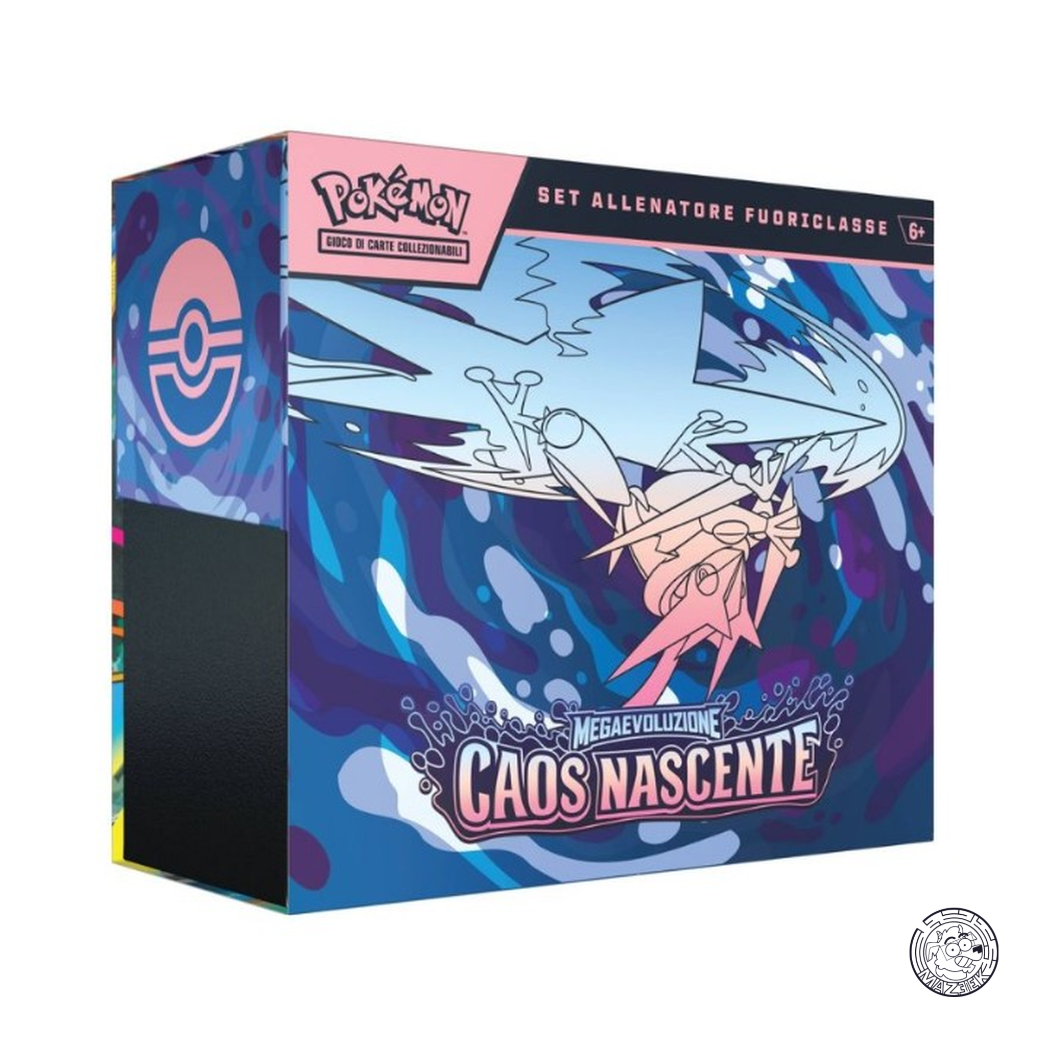 Pokemon! Megaevoluzione: Caos Nascente - Set Allenatore Fuoriclasse ETB ITA