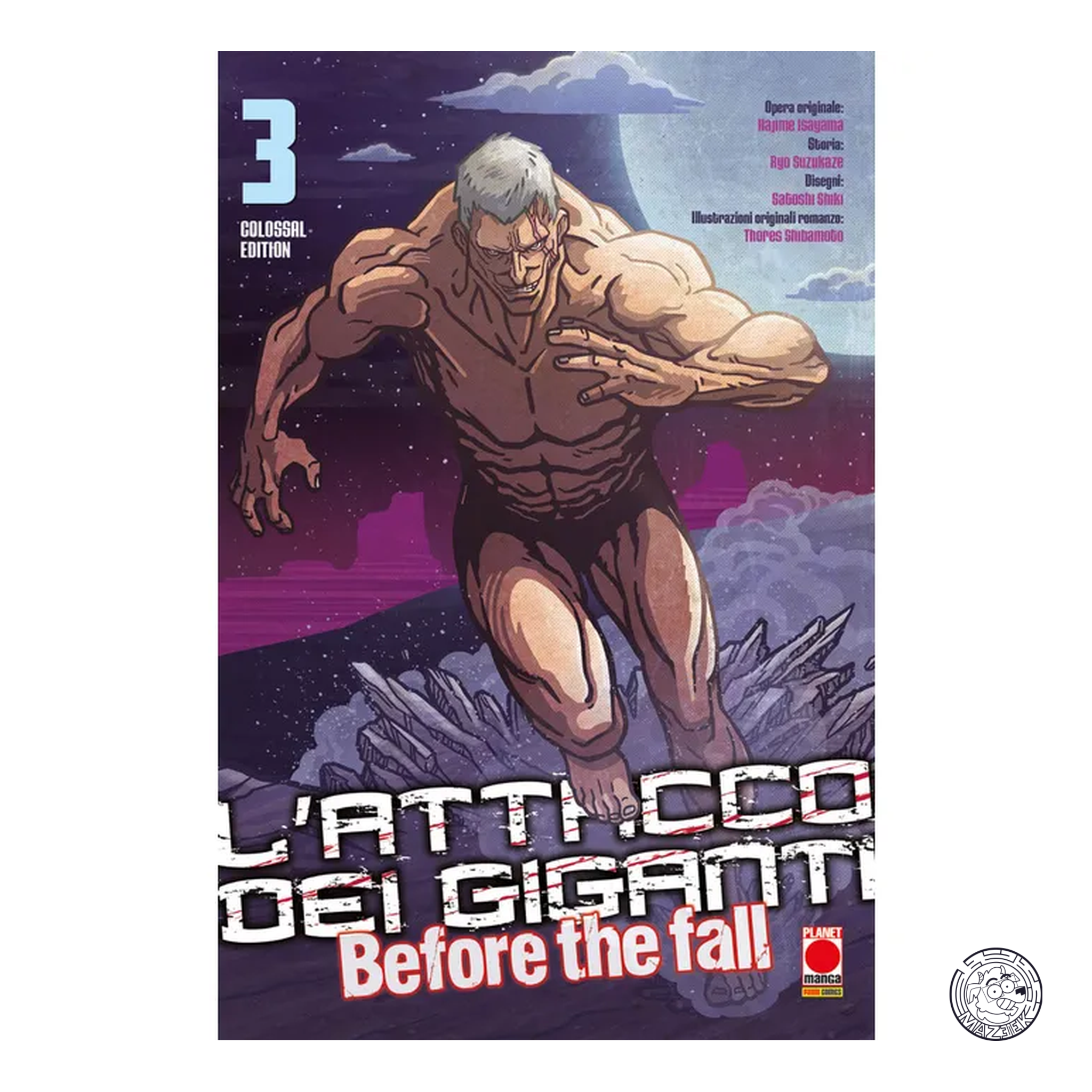 L' attacco dei Giganti - Before the Fall Colossal Edition 03