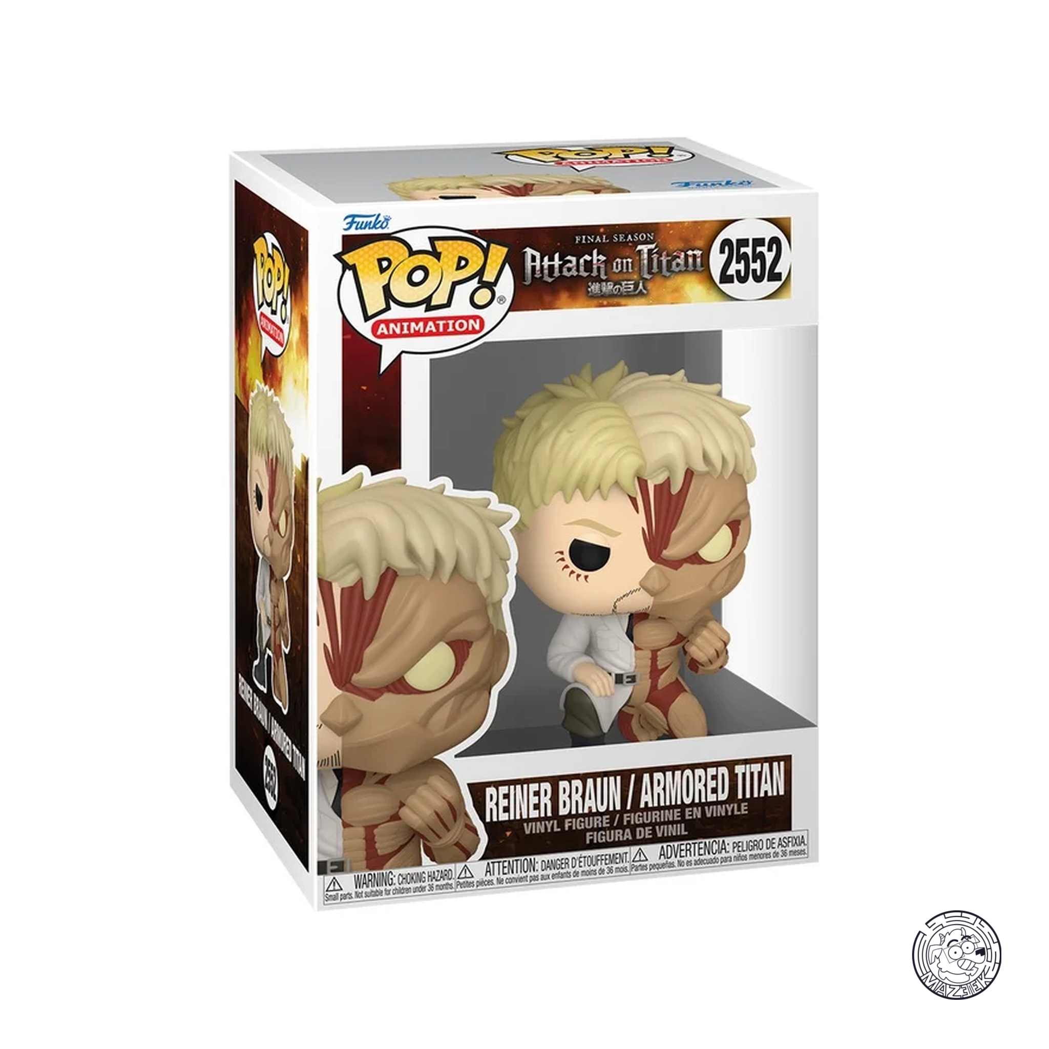 Funko POP! Attack on Titan: Reiner Braun/Armored Titan 2552