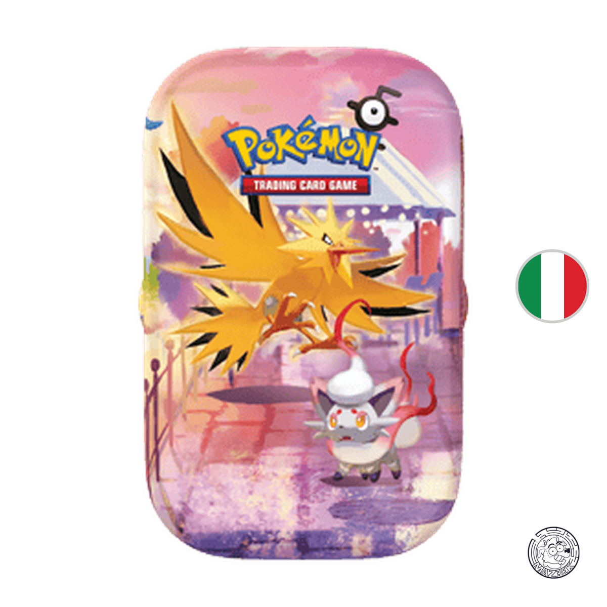 Pokemon! Mini Tin da Collezione 30° Anniversario: Zapdos & Hisuian Zorua ITA