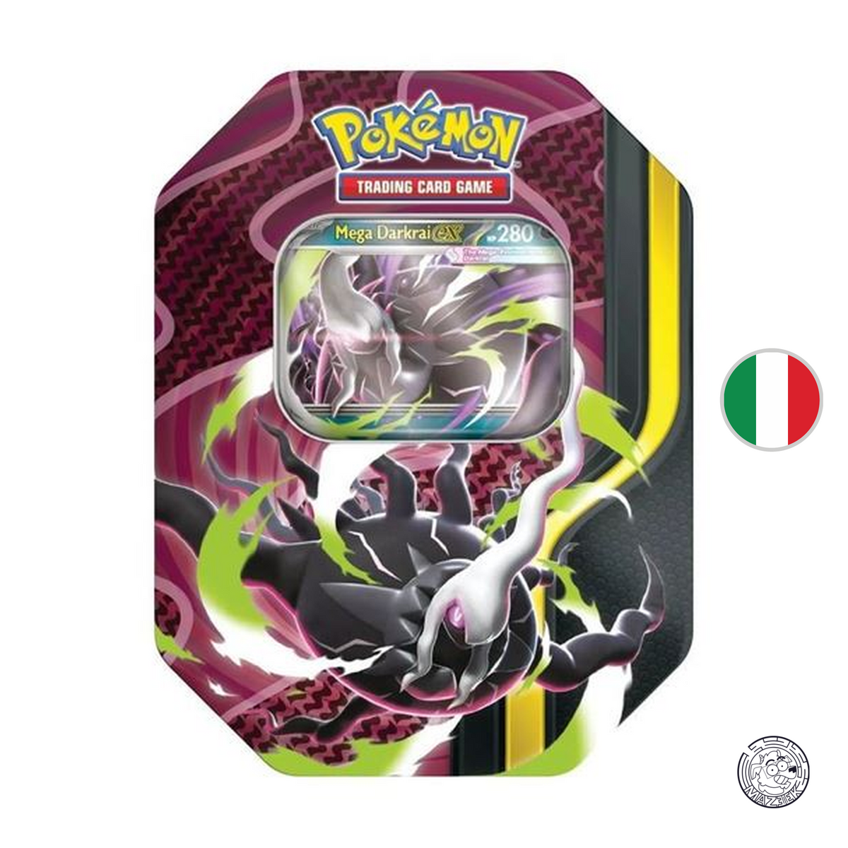 Pokemon! 30° Anniversario - Tin da Collezione Megaforze Darkrai EX ITA