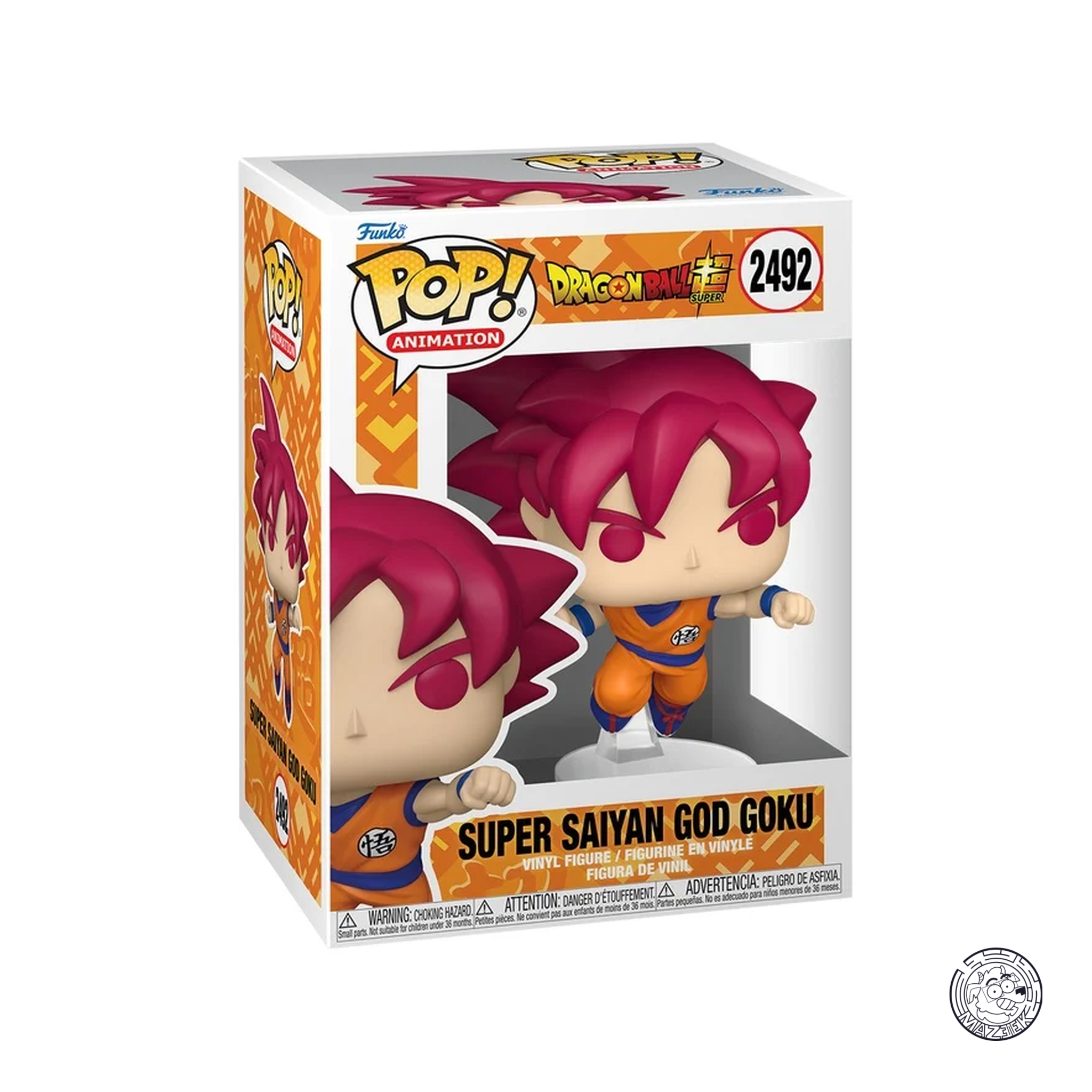 Funko POP! Dragon Ball Super: Super Saiyan God Goku 2492