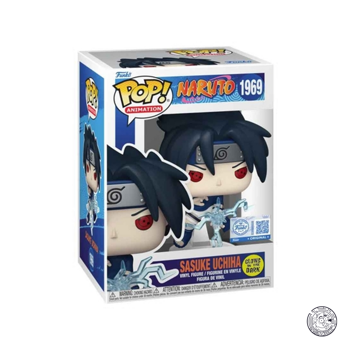 Funko POP! Naruto Shippuden: Sasuke Uchiha (GITD) 1969