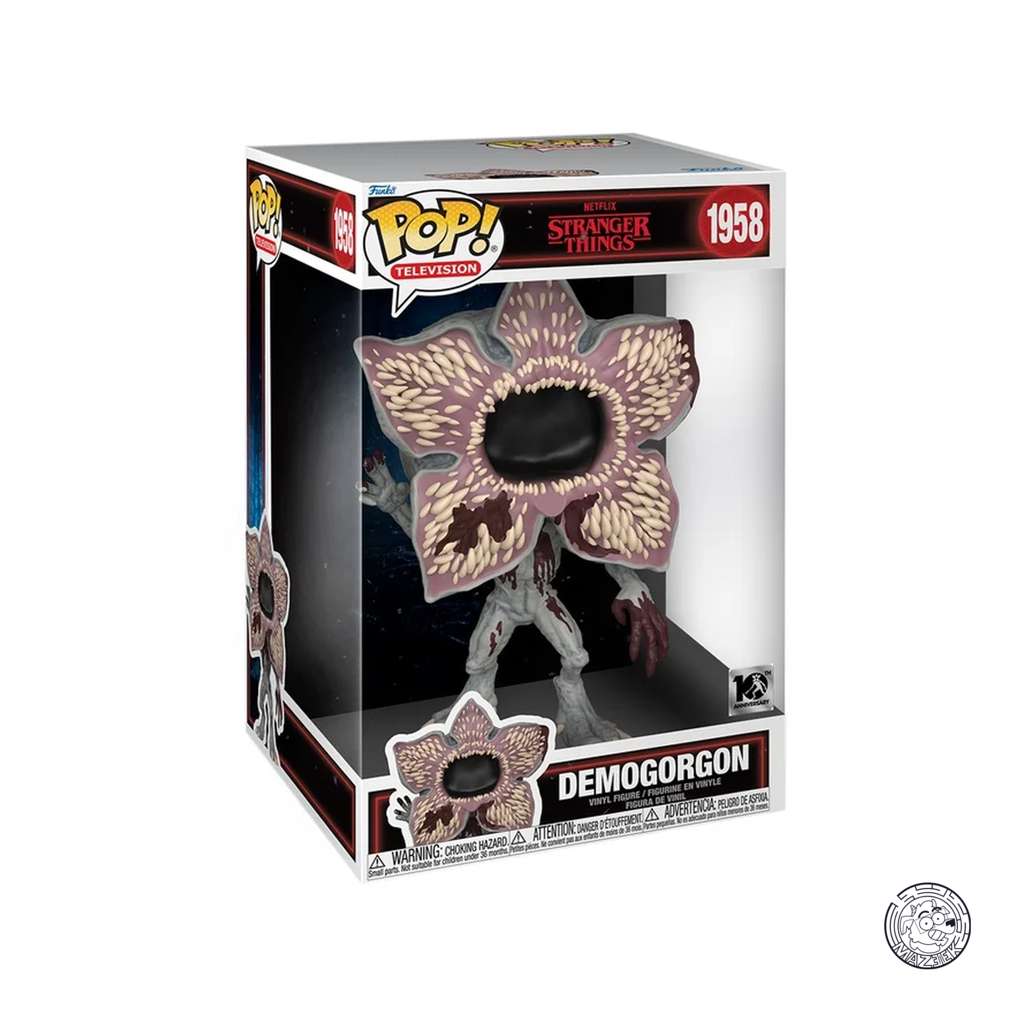 Funko POP! Jumbo - Stranger Things: Demogorgon 1958