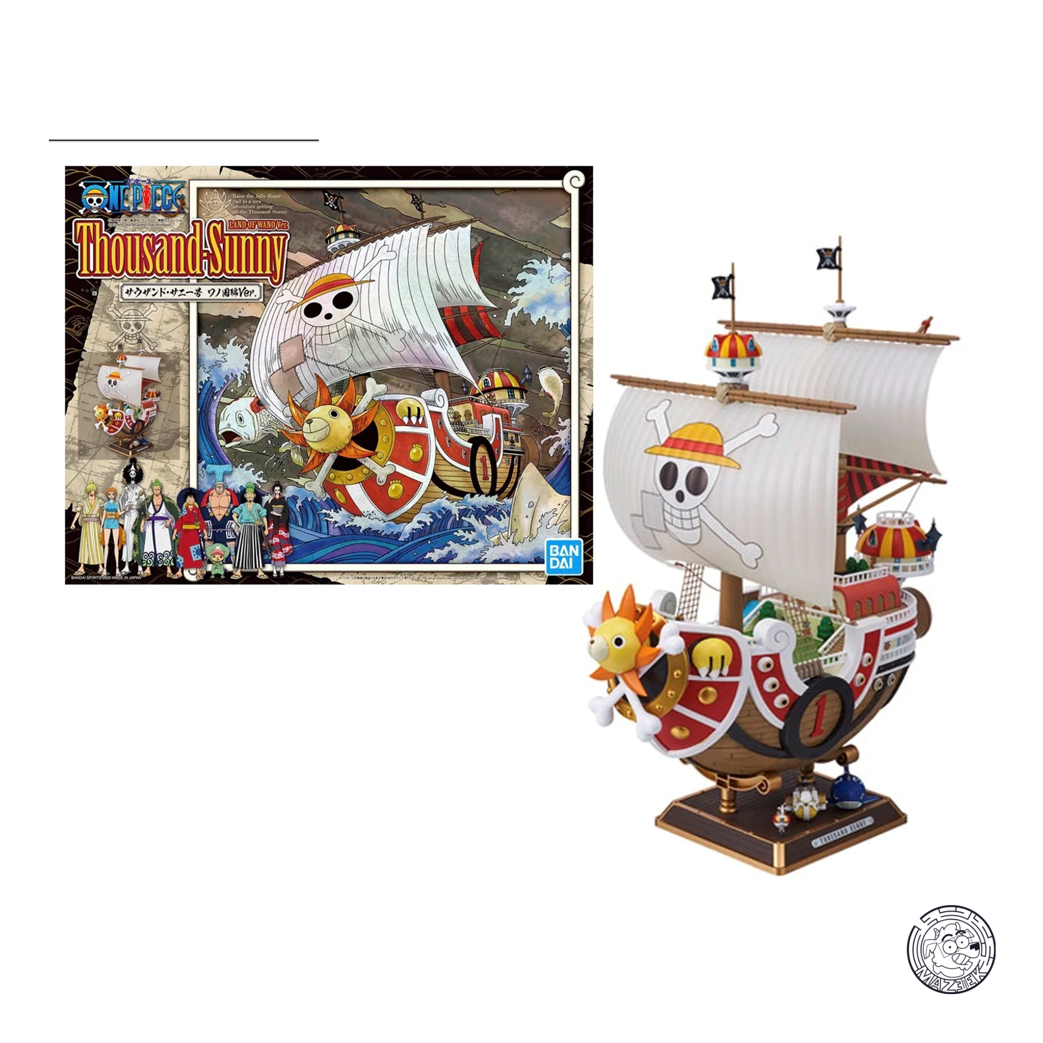 Model Kit - One Piece: Thousand Sunny Land of Wanokuni