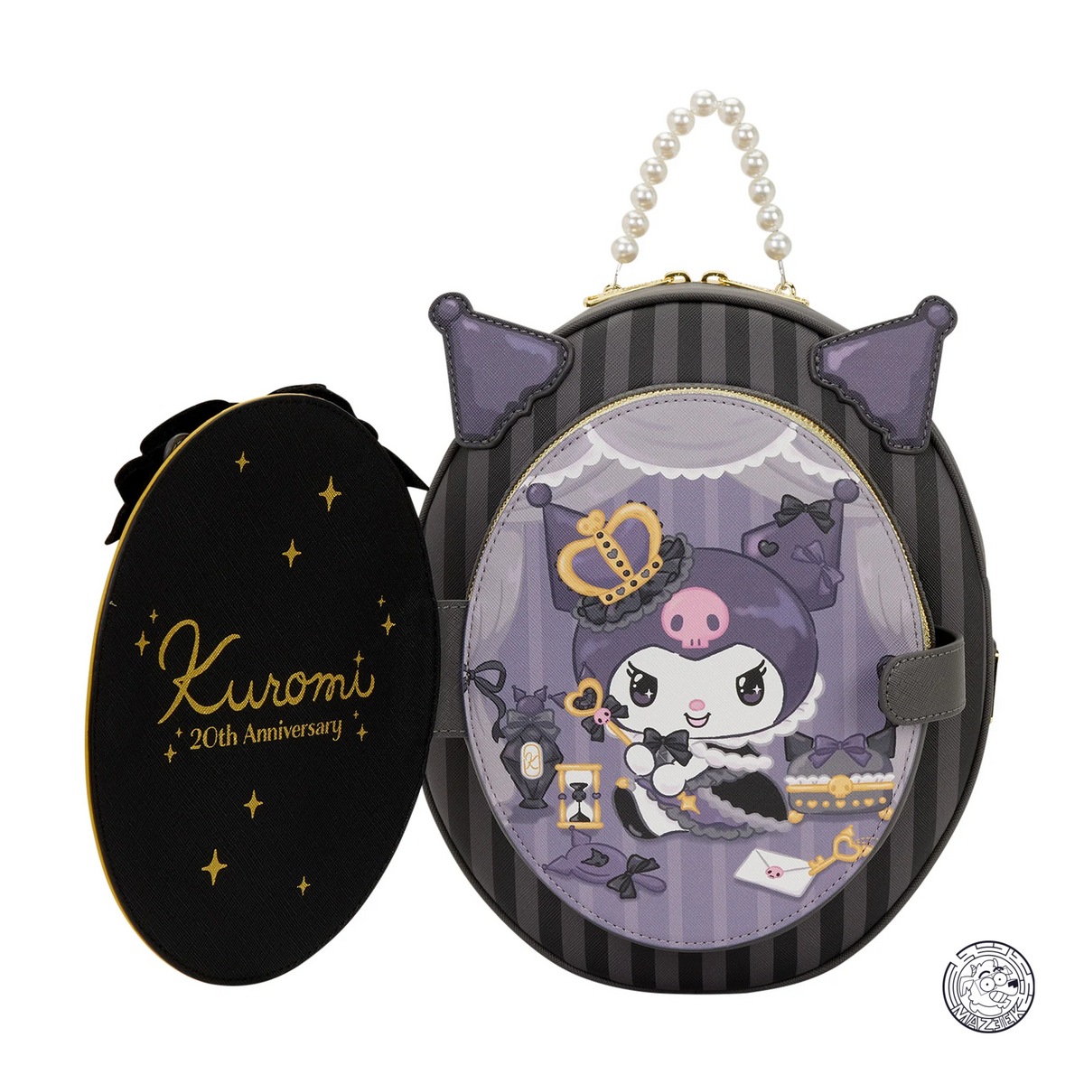 Zaino Secchiello! - SANRIO - Kuromi "20th Anniversary" - Mini Backpack LoungeFly