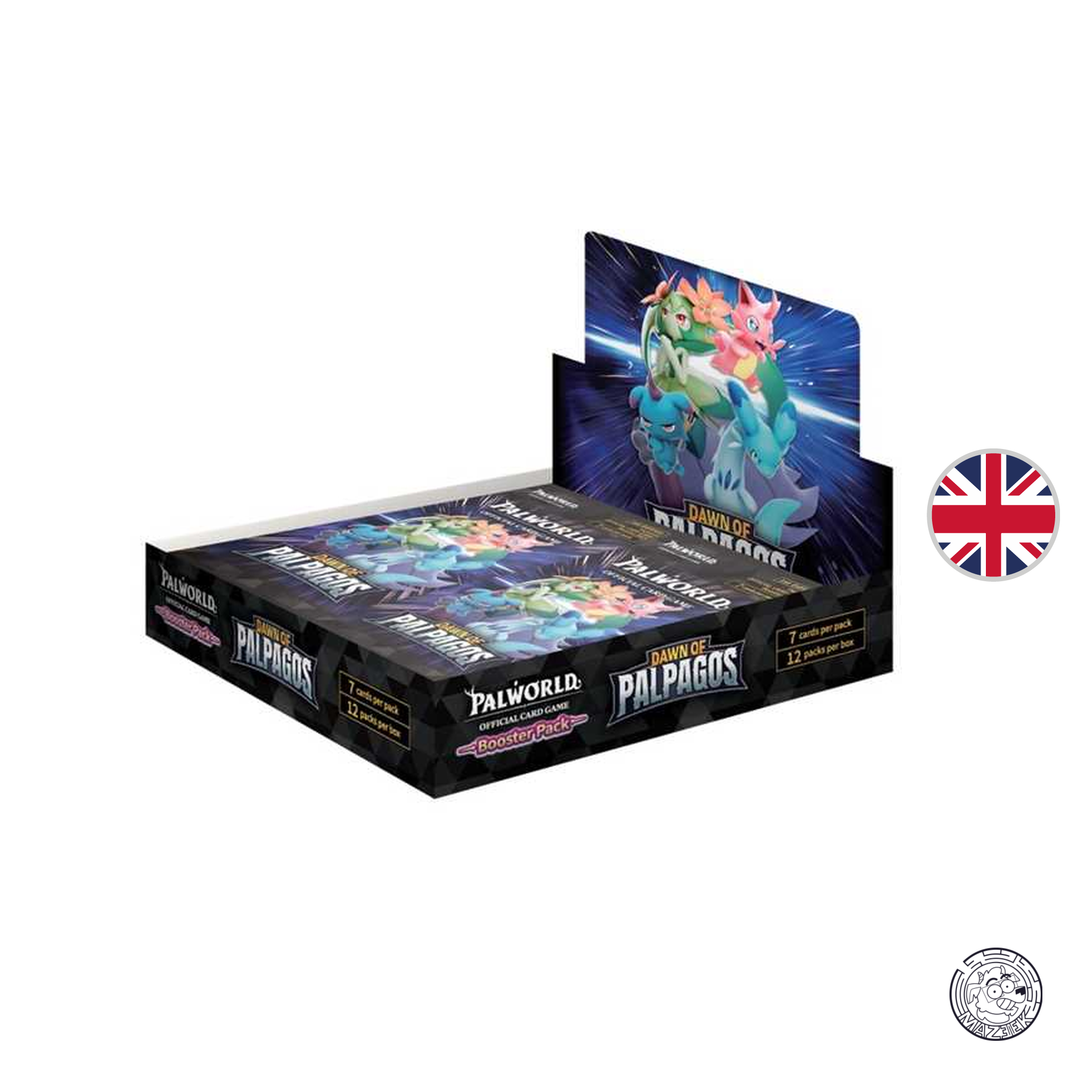 Palworld! Booster BOX: BP01 Dawn of Palpagos (12 buste) ENG