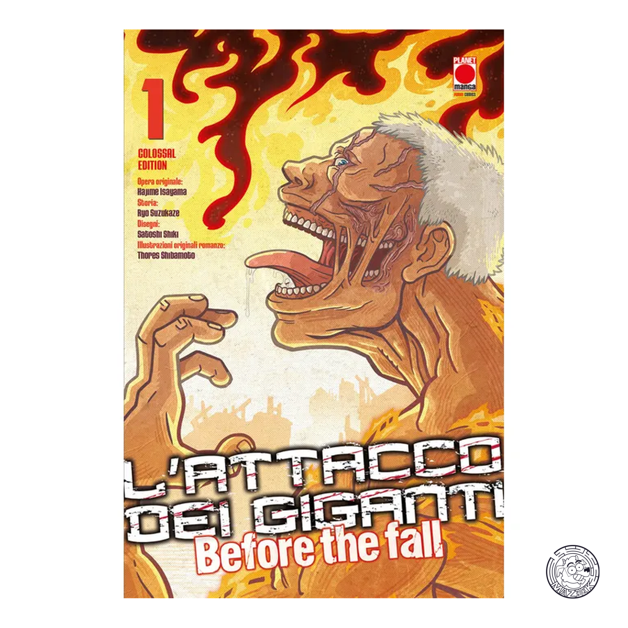 Attack on Titan Colossal Edition 01