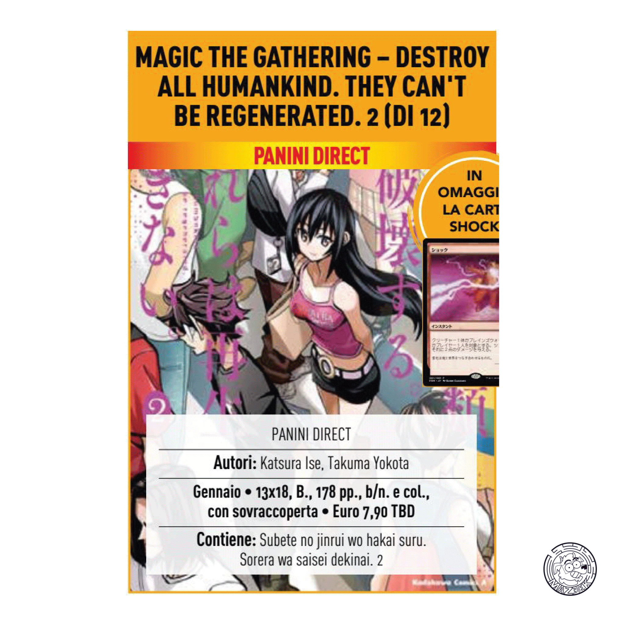 Magic the Gathering – Destroy All Humankind. They Can't Be Regenerated 02 (+ carta Shock)