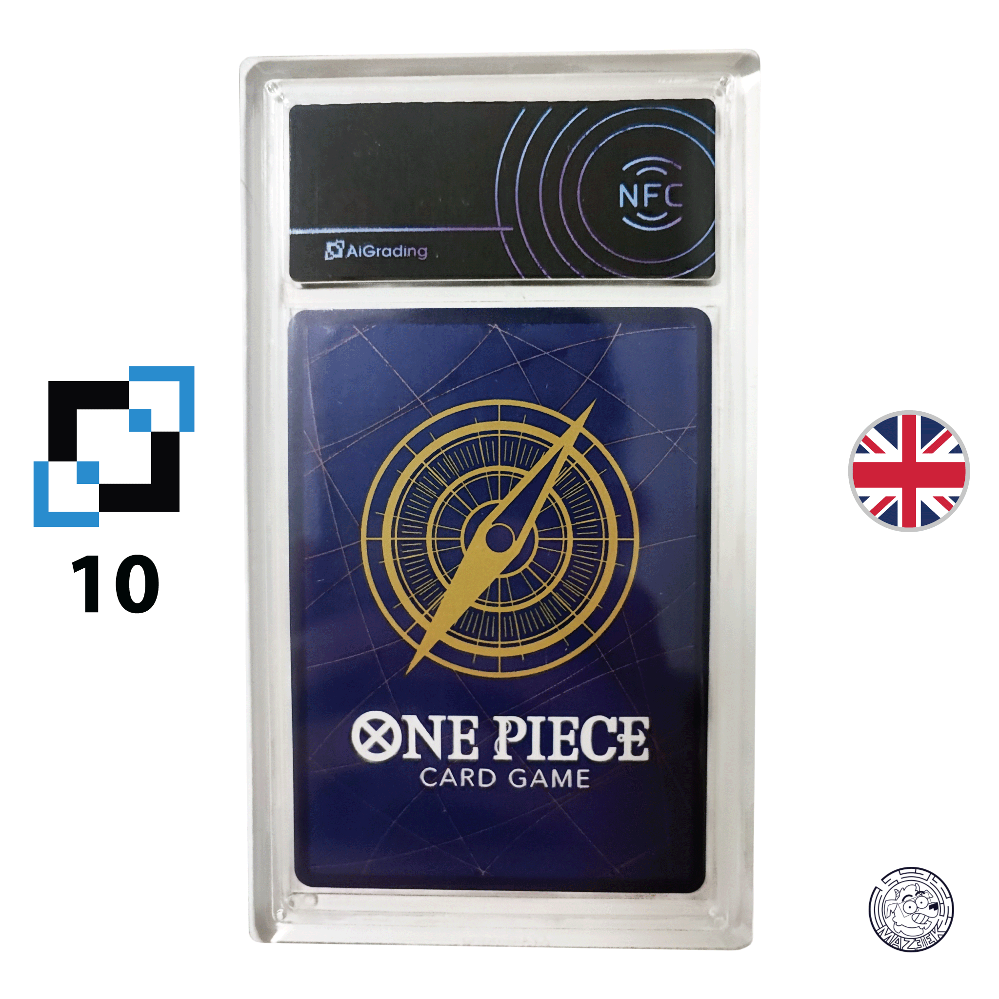 One Piece! Gradata Ai Grading - Monkey.D.Luffy ST01-012 - 3rd Anniversary Winner (10) ENG