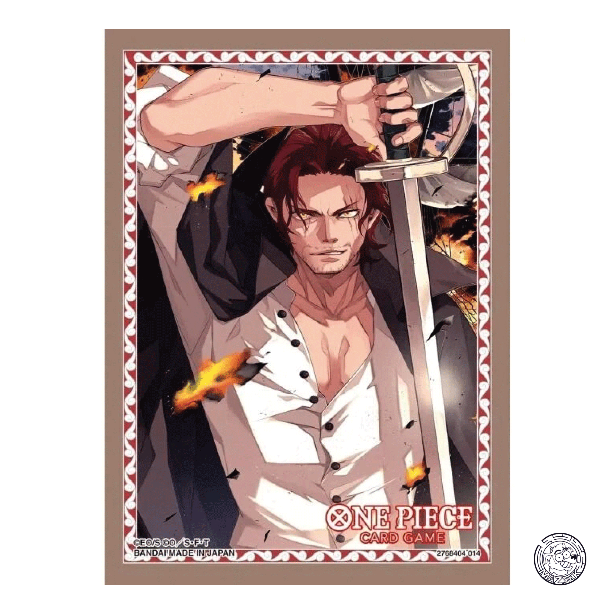 One Piece Card Game: Official Sleeves Display – TCG+ Shanks