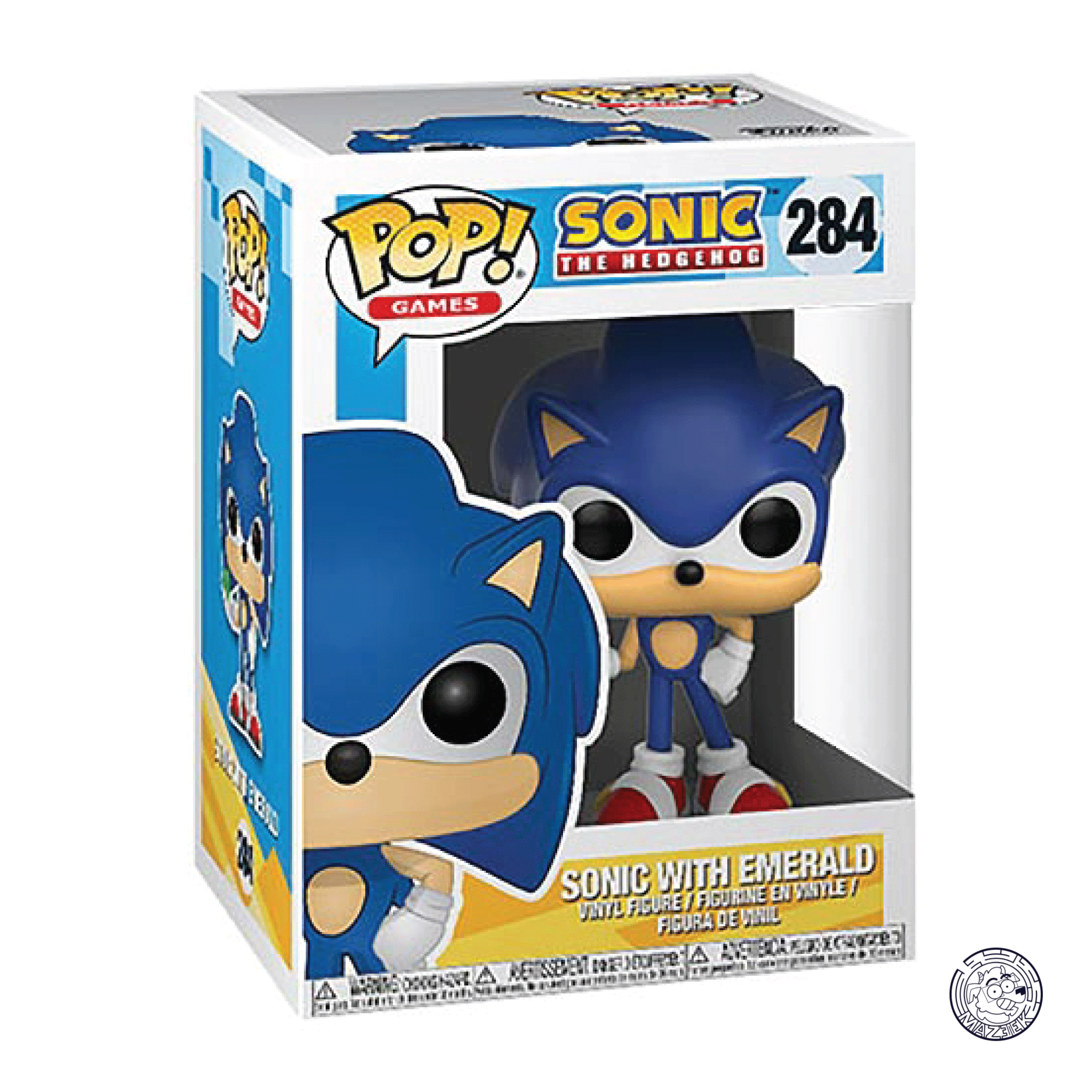 Funko POP! Sonic The Hedgehog: Sonic with Emerald