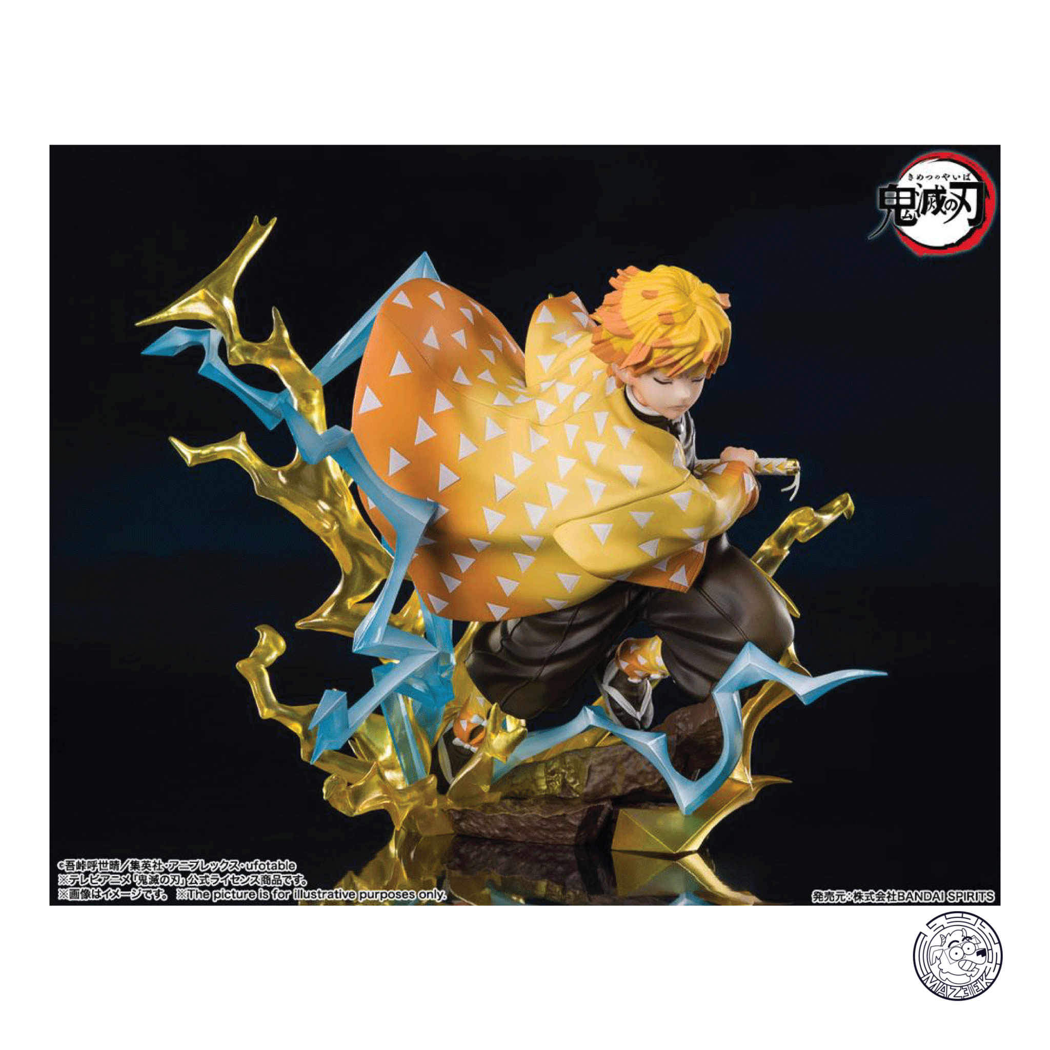 Figure! FigurartsZERO - Demon Slayer: Zenitsu Agatsuma Thunderclap And Flash