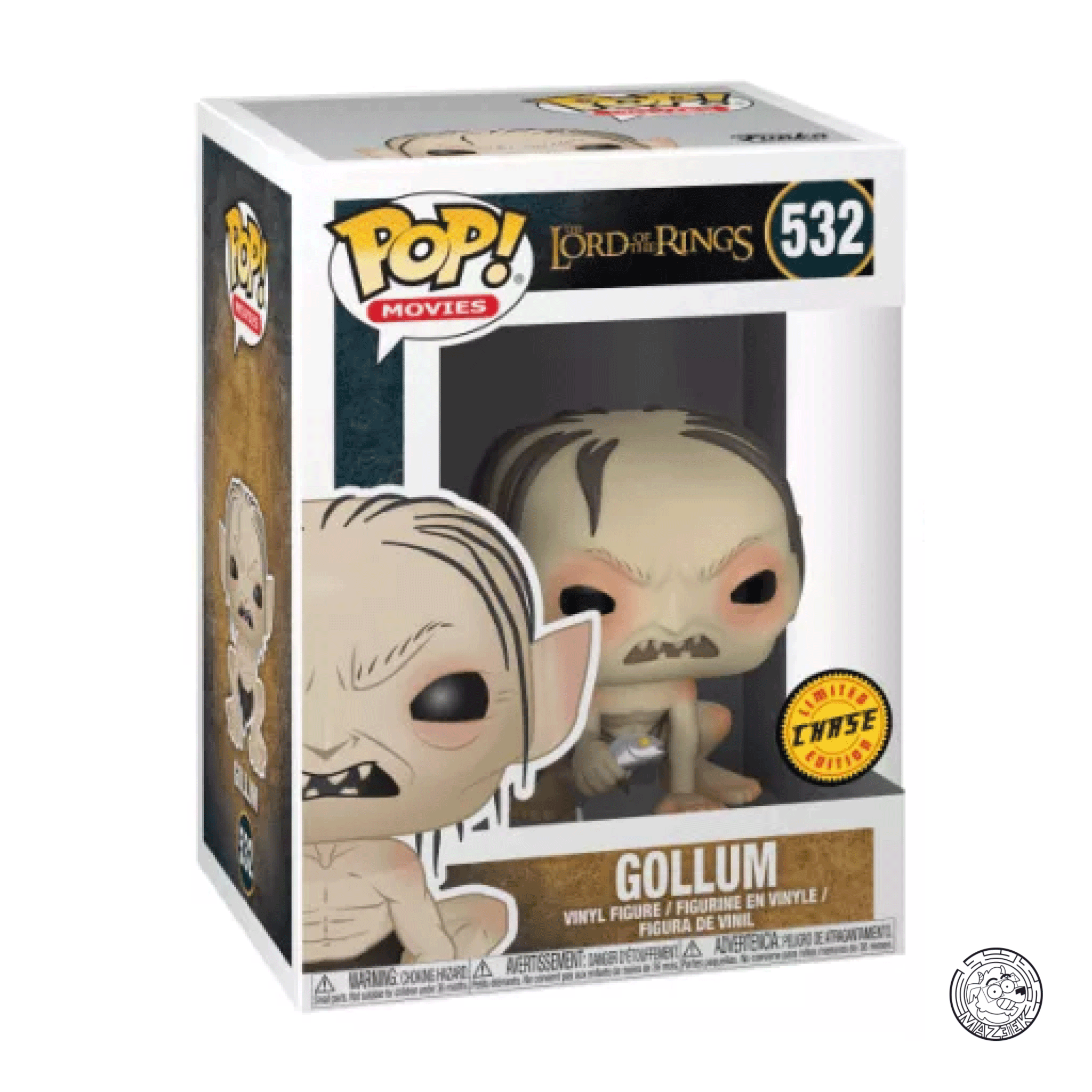 Funko POP! The Lord of the Rings: Gollum (Chase Edition) 532
