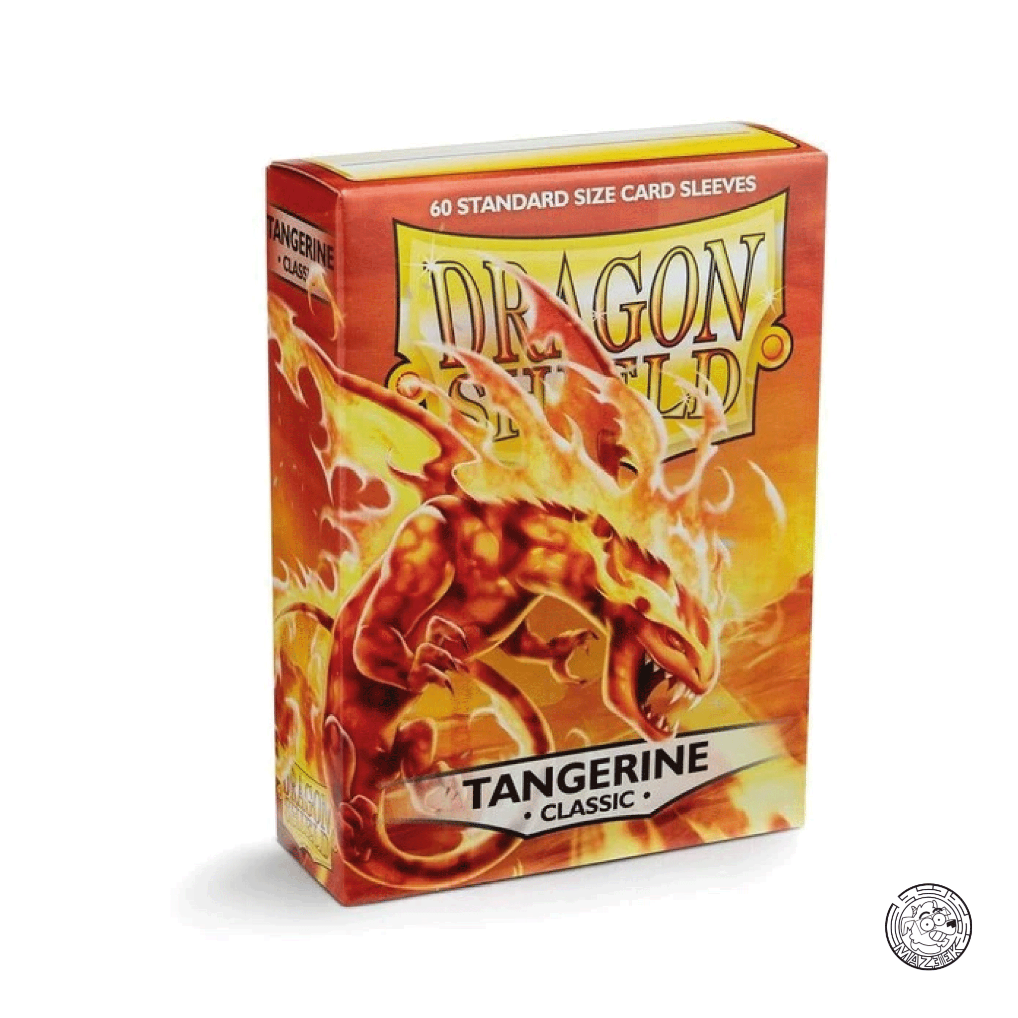Dragon Shield - 60 Sleeves Classic: Standard Size 66,5x92,5 mm (Tangerine)