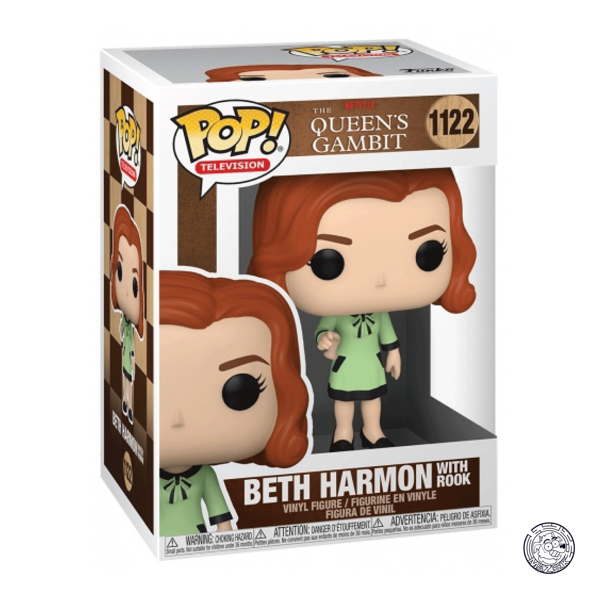 Funko POP! The Queen's Gambit: Beth Harmon with Rook 1122