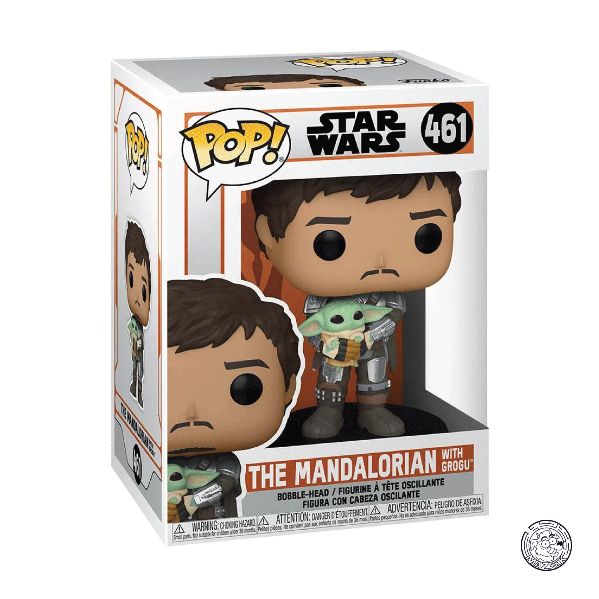 Funko POP! Star Wars: The Mandalorian with Grogu 461