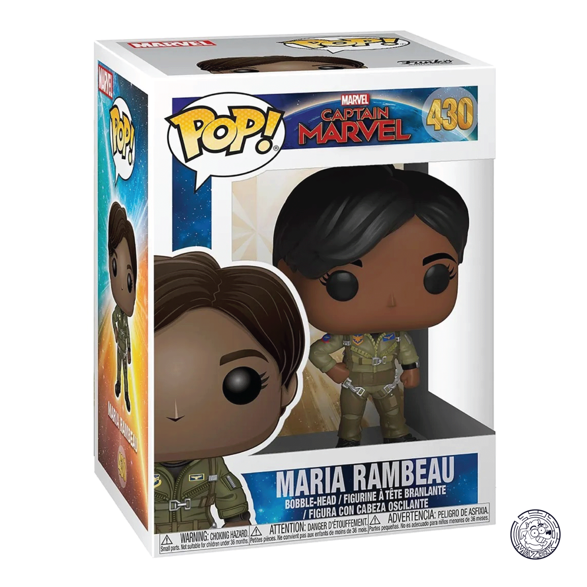 Funko POP! Captain Marvel: Maria Rambeau 430
