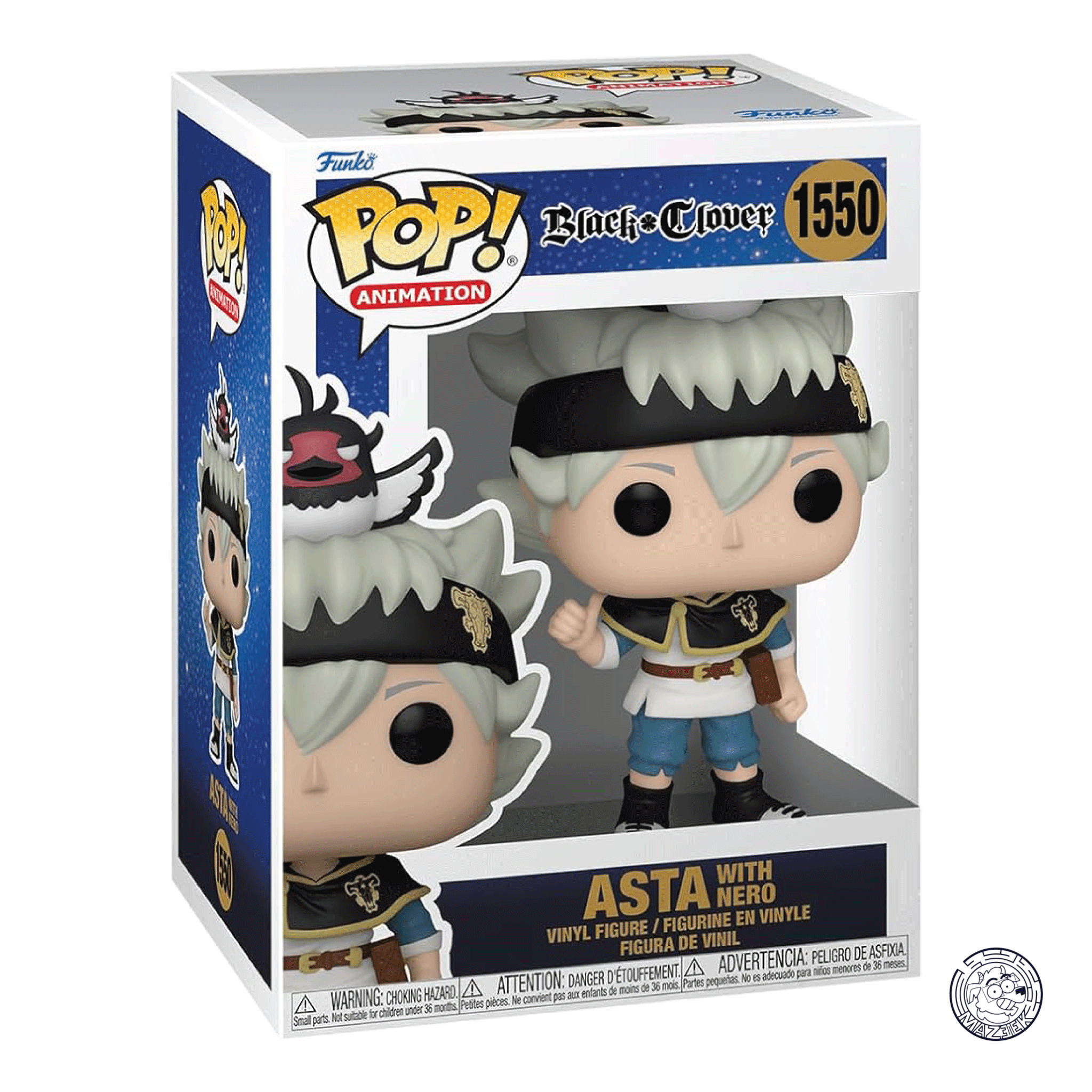 Funko POP! Black Clover: Asta with Nero 1550