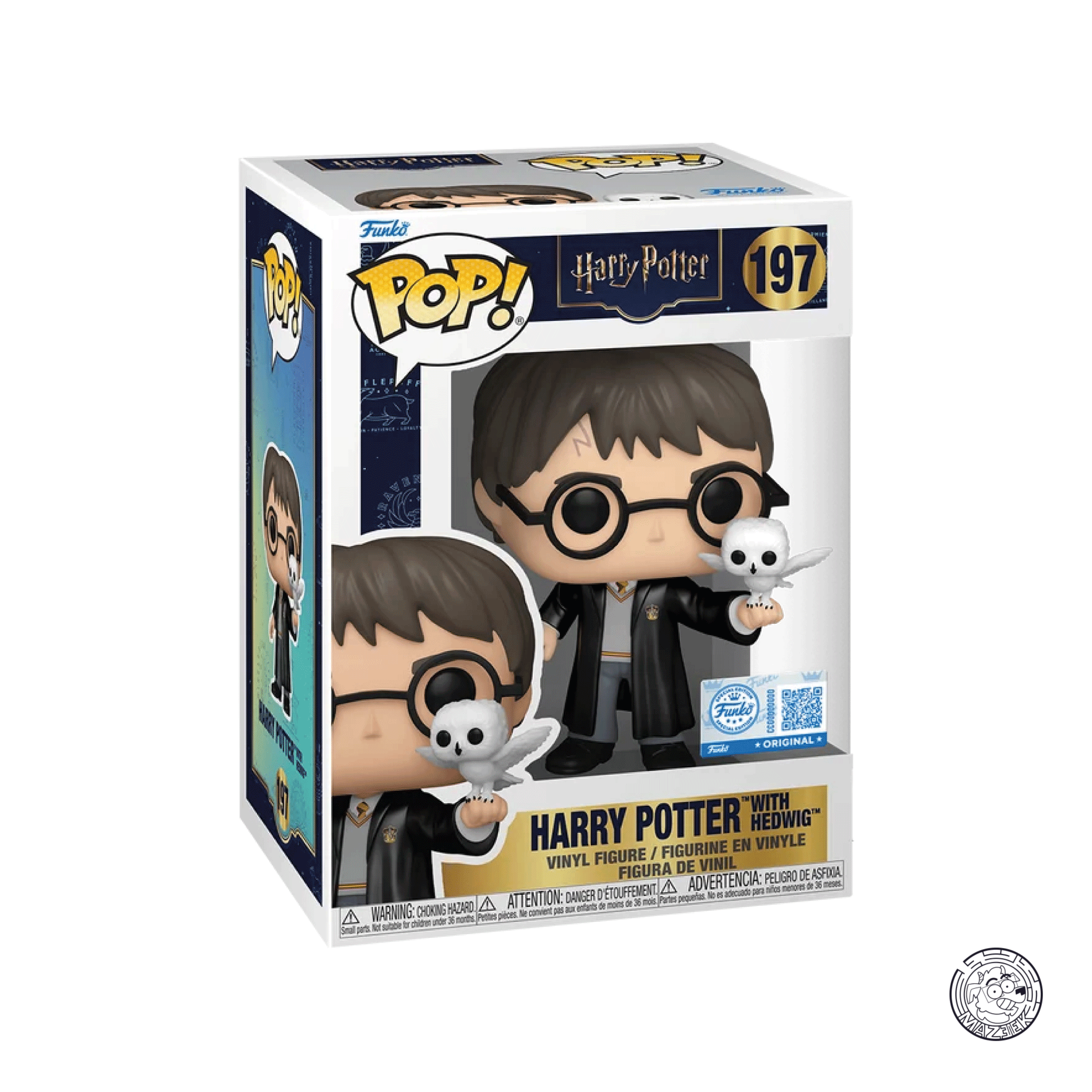 Funko POP! Harry Potter: Harry Potter with Hedwing 197