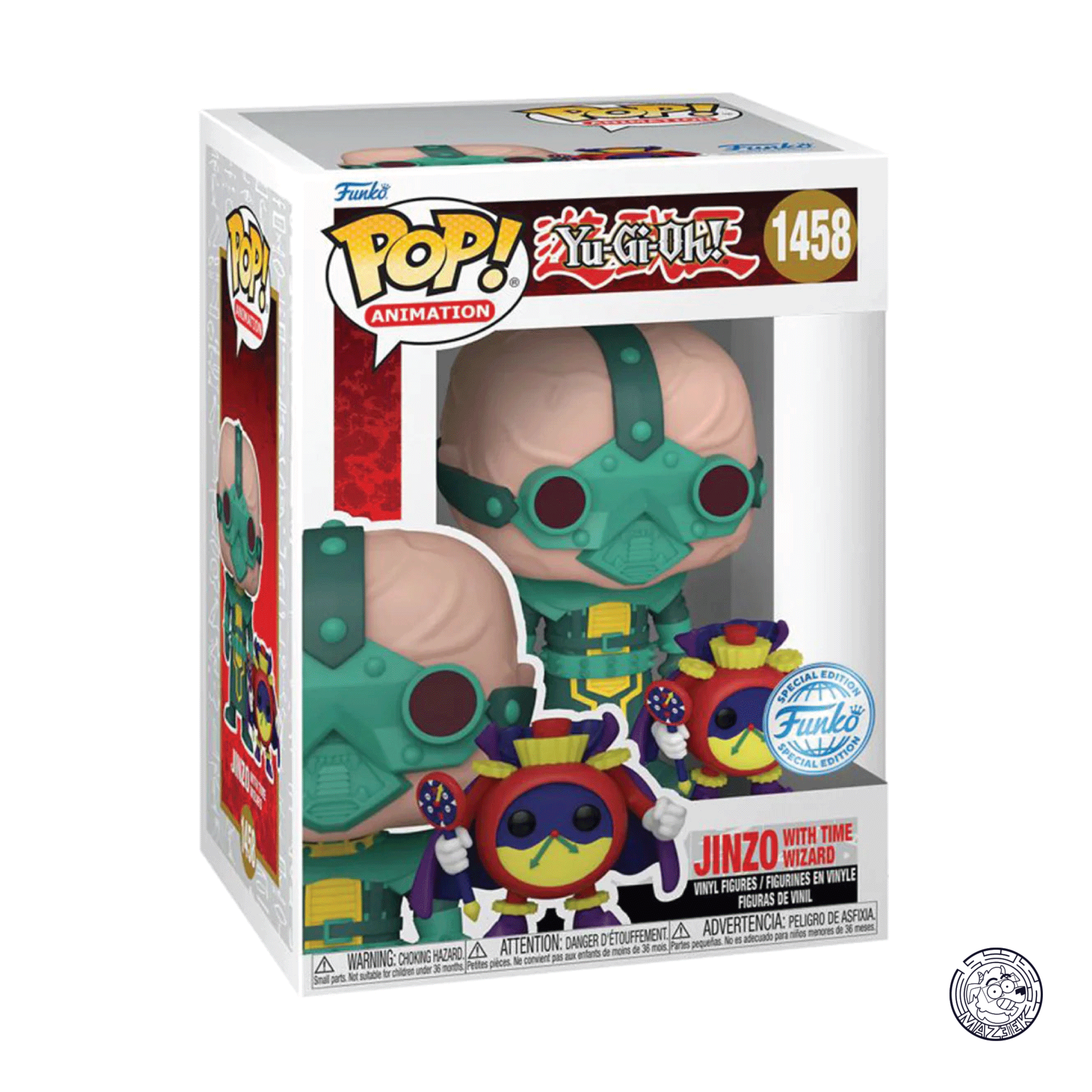 Funko POP! Yu-Gi-Oh! Jinzo with Time Wizard 1458