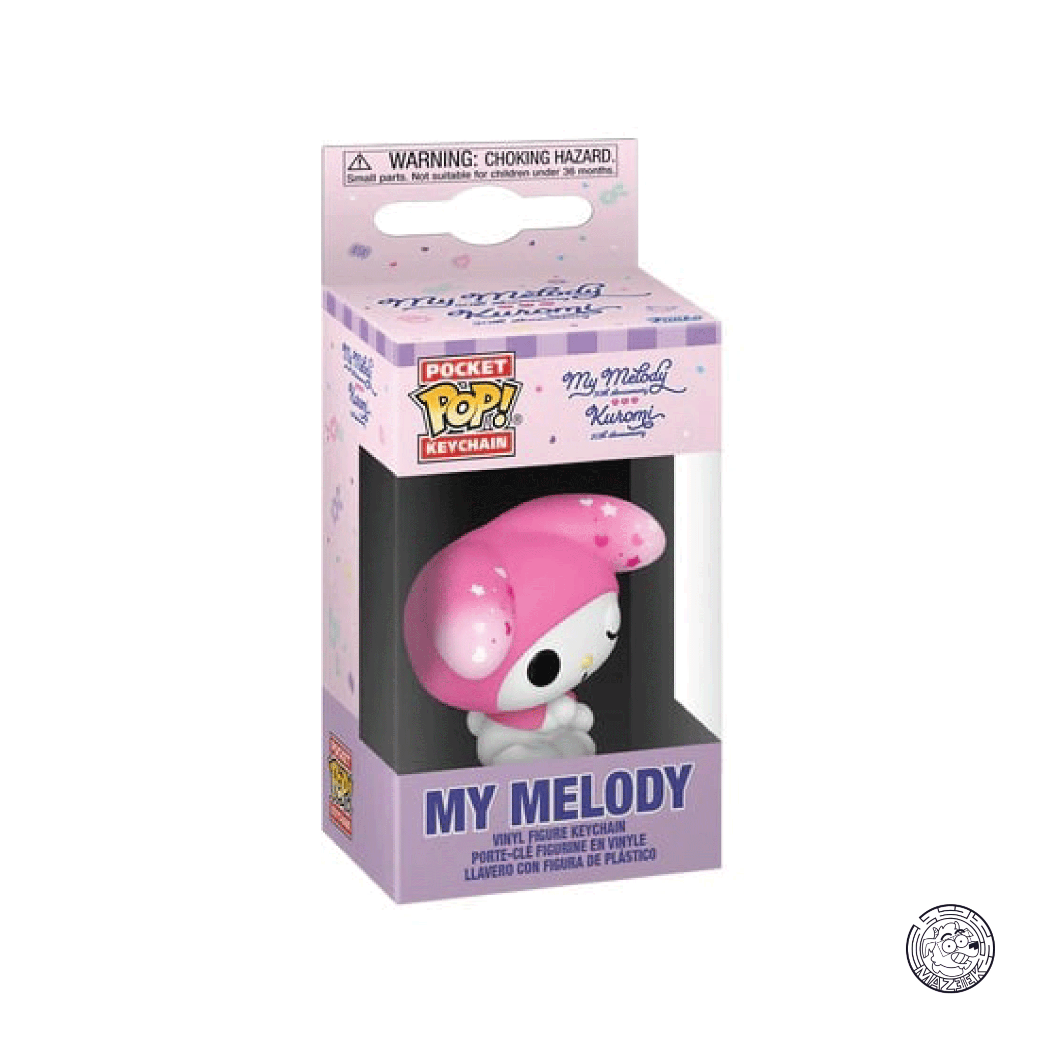 Pocket POP! Keychain My Melody 50th Anniversary/ Kuromi 20th Anniversary: My Melody
