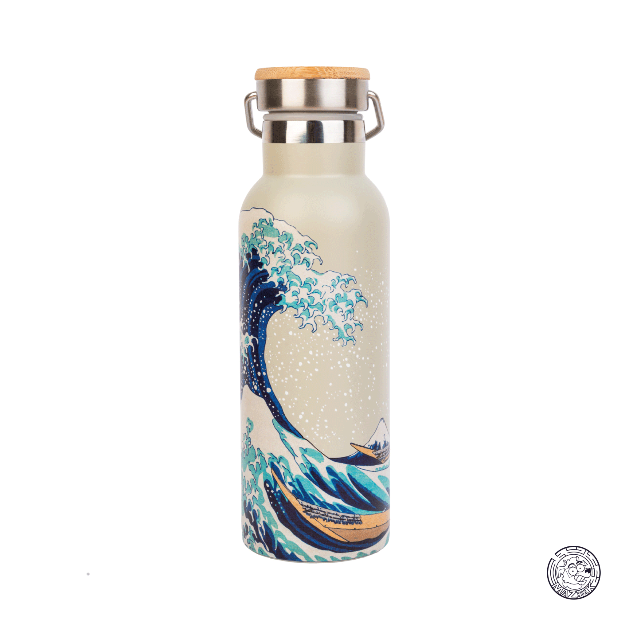 Borraccia in Metallo - La Grande Onda di Kanagawa