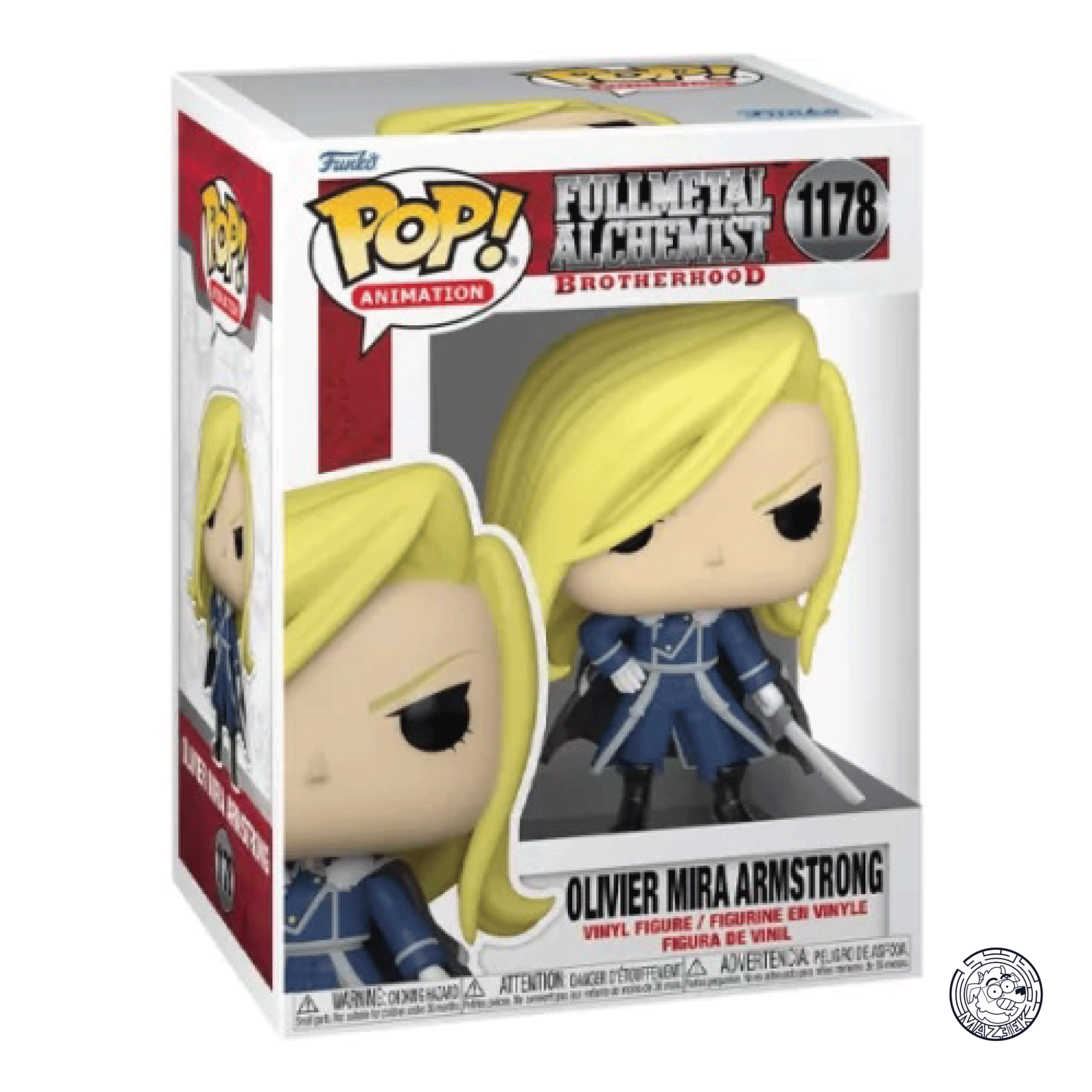Funko POP! Fullmetal Alchemist Brotherhood: Olivier Mira Armstrong 1178