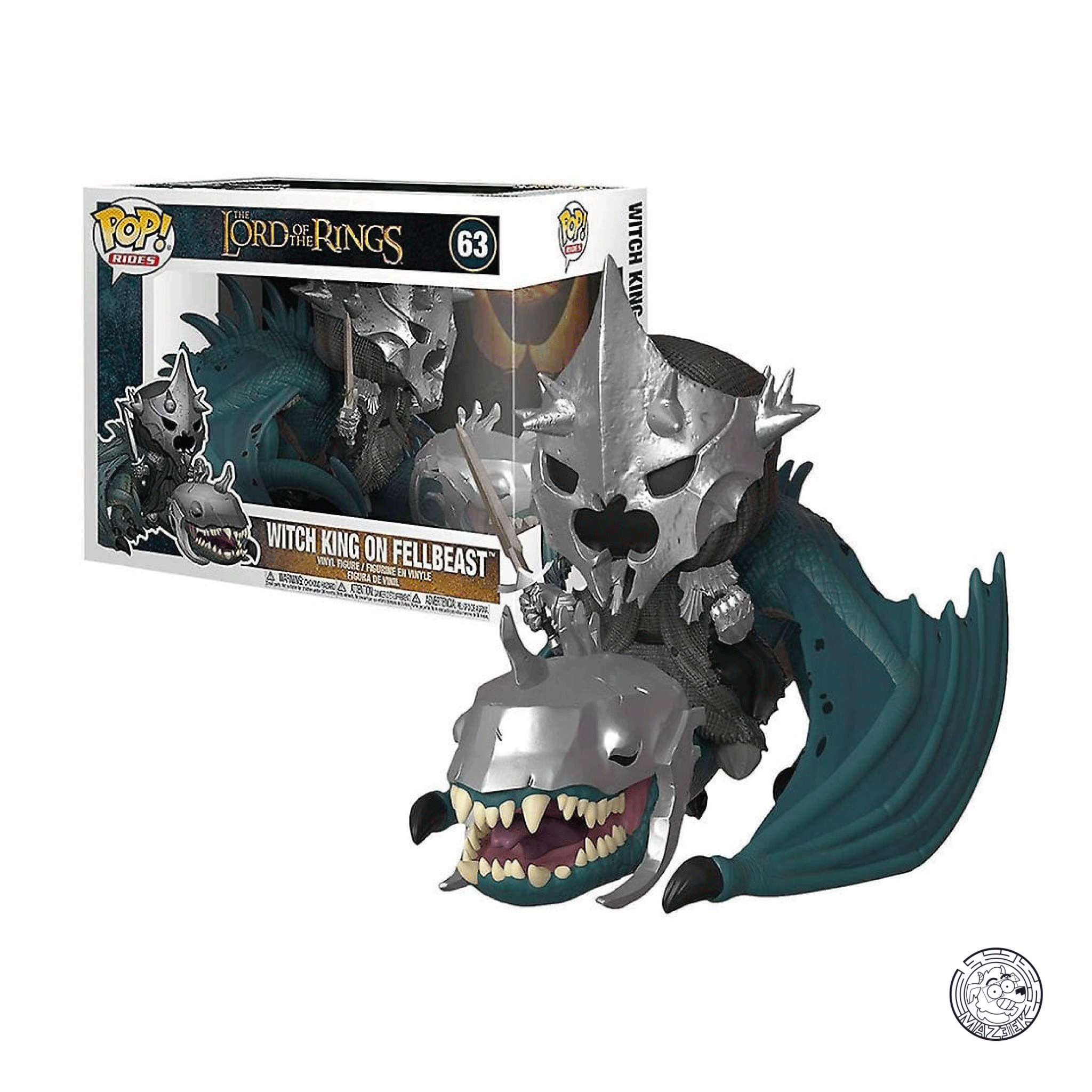 Funko POP! The Lord of the Rings: Witch King on Fellbeast 63