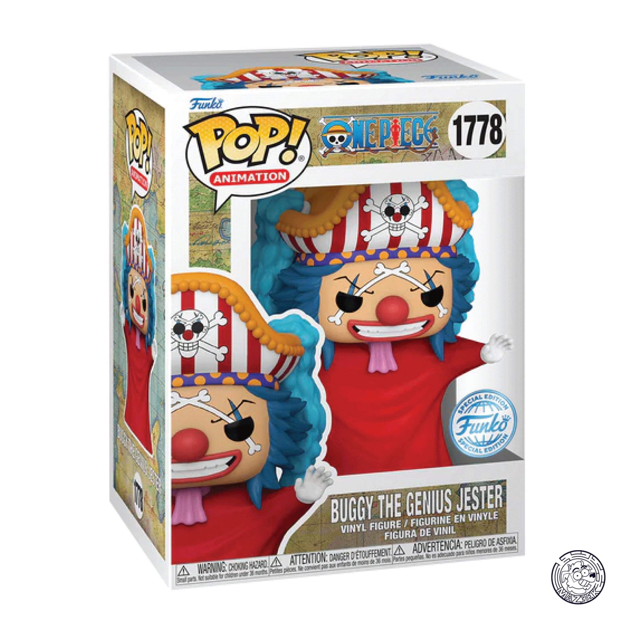 Funko POP! One Piece: Buggy the Genius Jester 1778