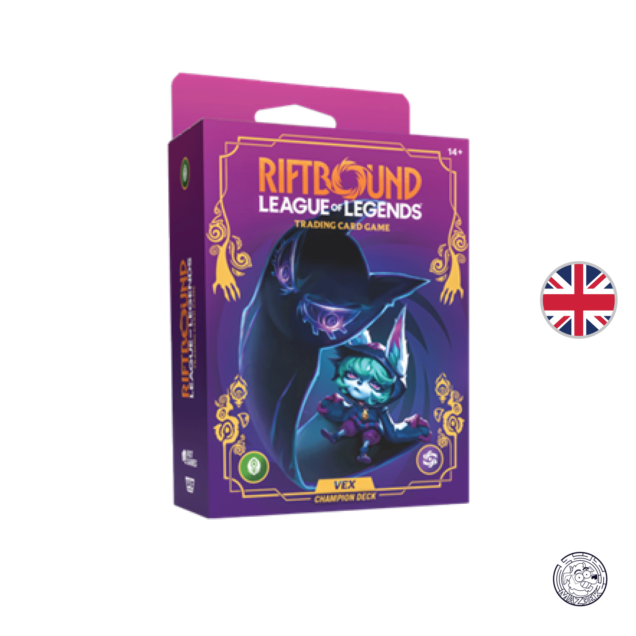Riftbound - League of Legend: Card Game Unleashed - Champion Deck: Vex ENG
