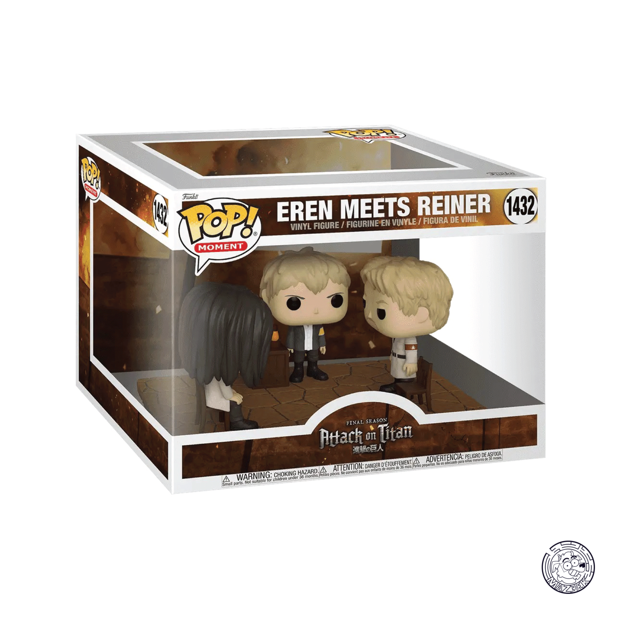 Funko POP! Attack on Titan: Eren meets Reiner 1432